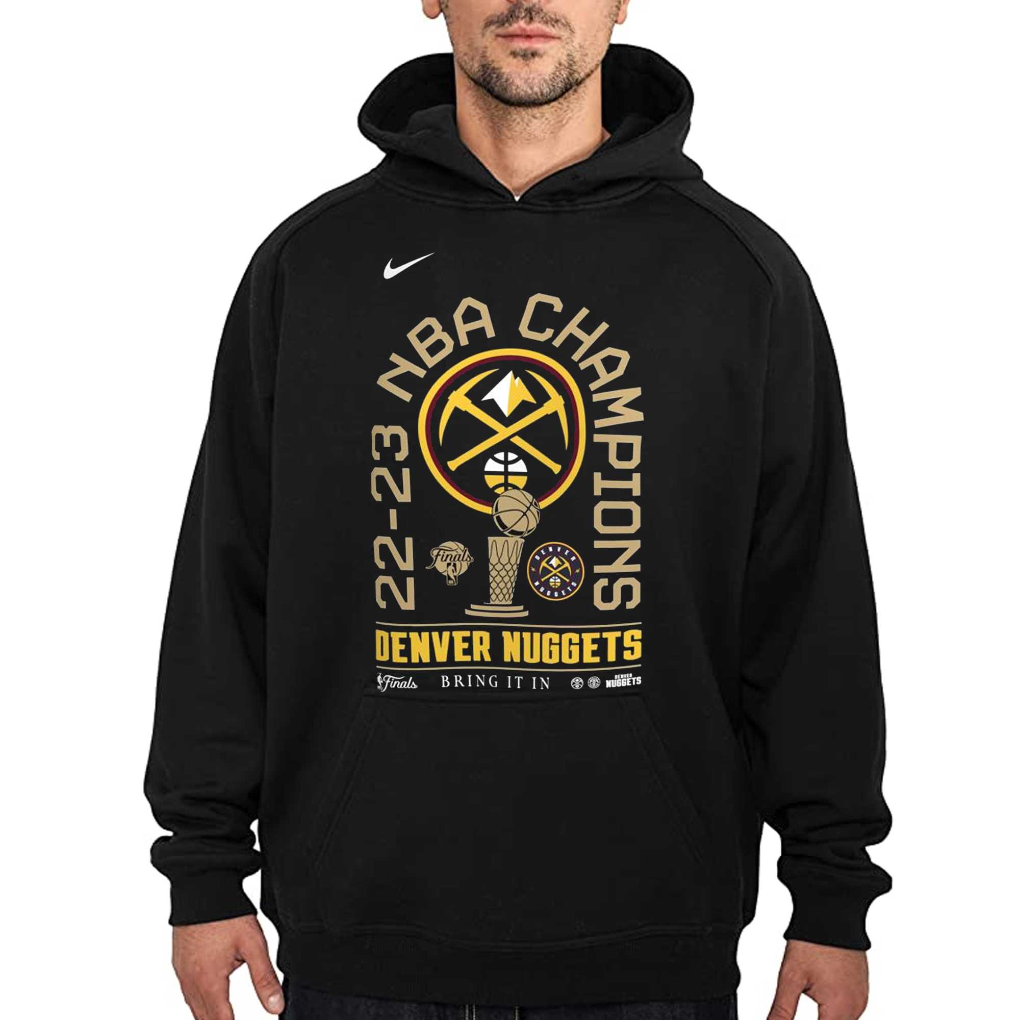 Logo Denver nuggets nike 2023 NBA finals champions locker room shirt, hoodie,  longsleeve, sweater