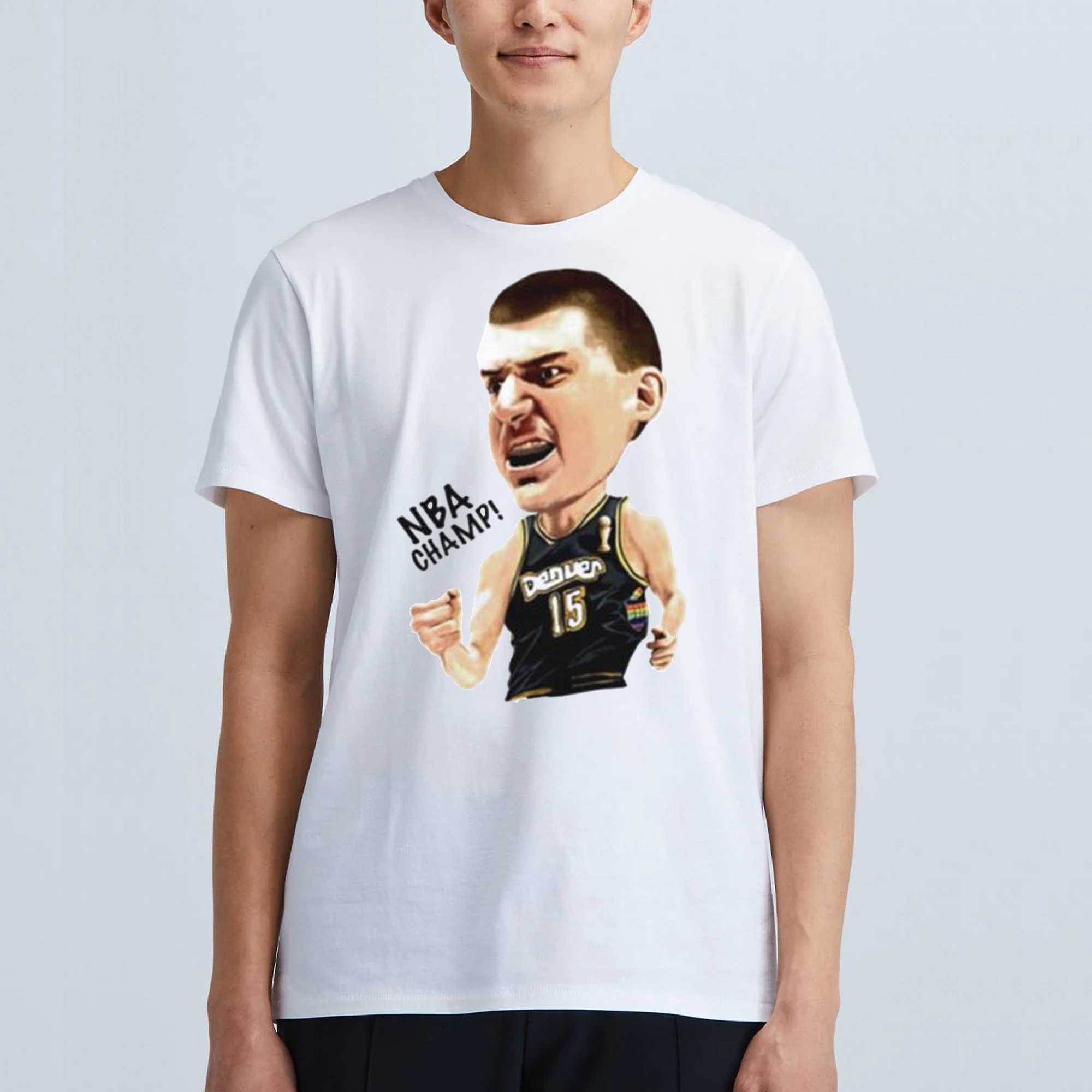 Nikola Jokic Denver Nuggets Black 2023 NBA Finals Champions MVP Rainbow T- Shirt, hoodie, sweater and long sleeve