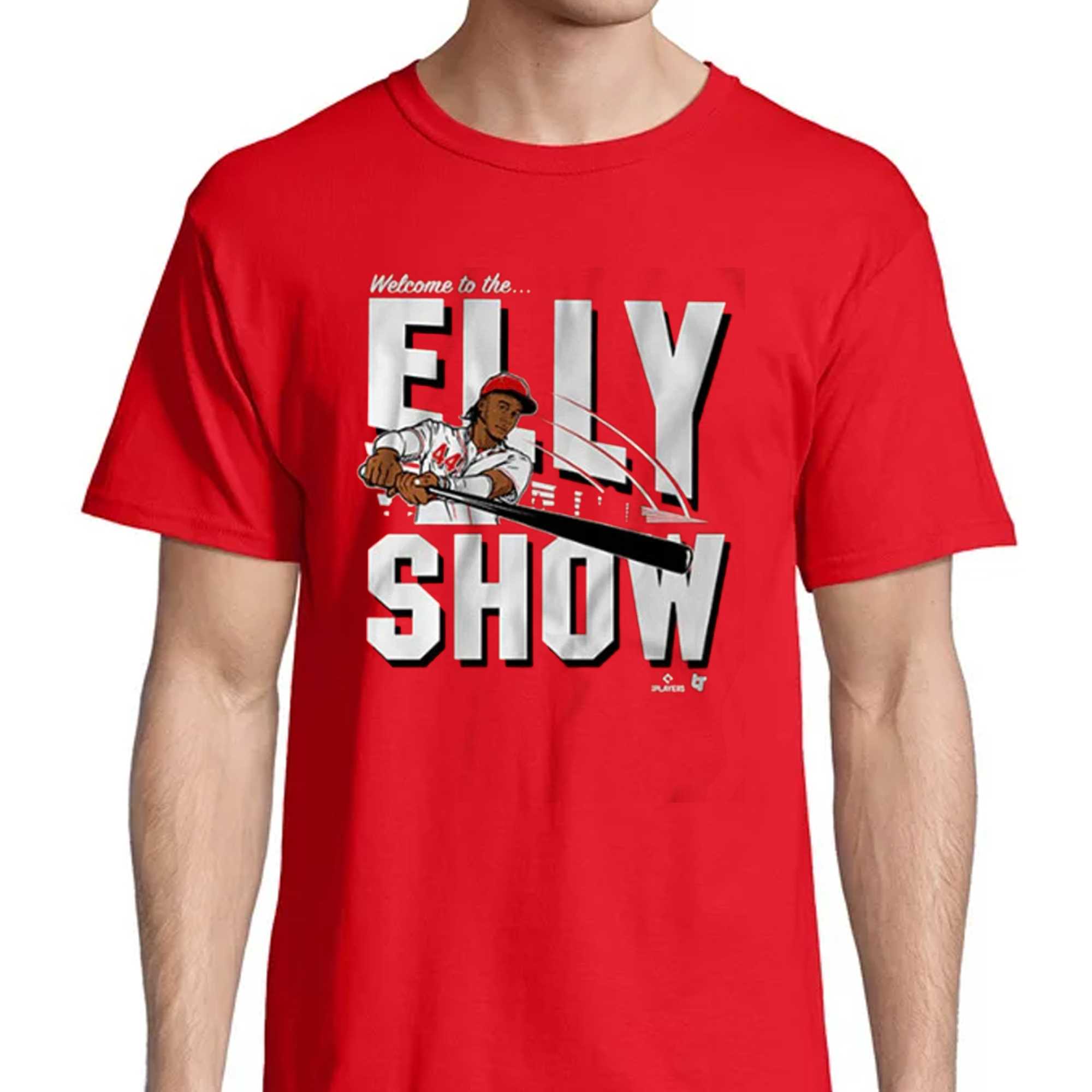Elly De La Cruz Cincinnati Reds Fanatics Branded Graphic T-Shirt - Red