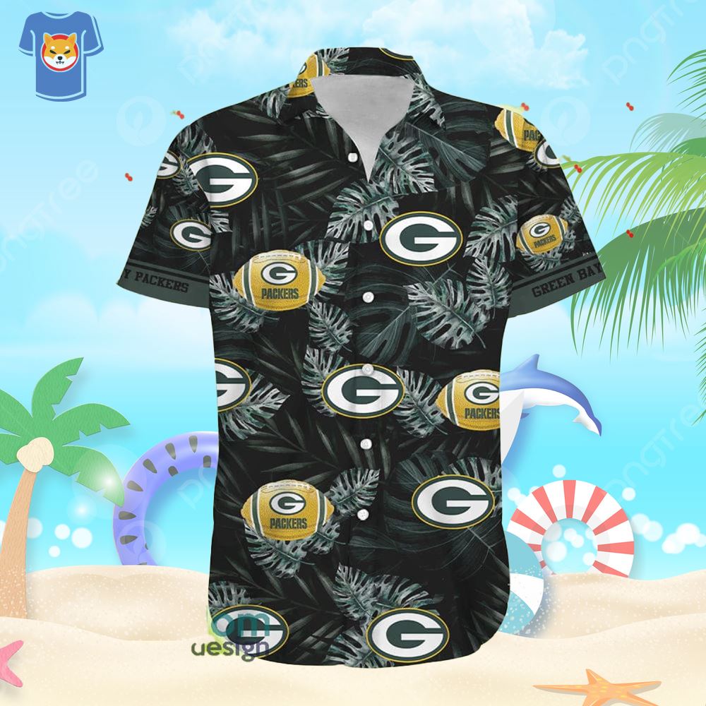 Green Bay Packers Floral Hawaiian Shirt Best Summer Gift For Fans - Shibtee  Clothing