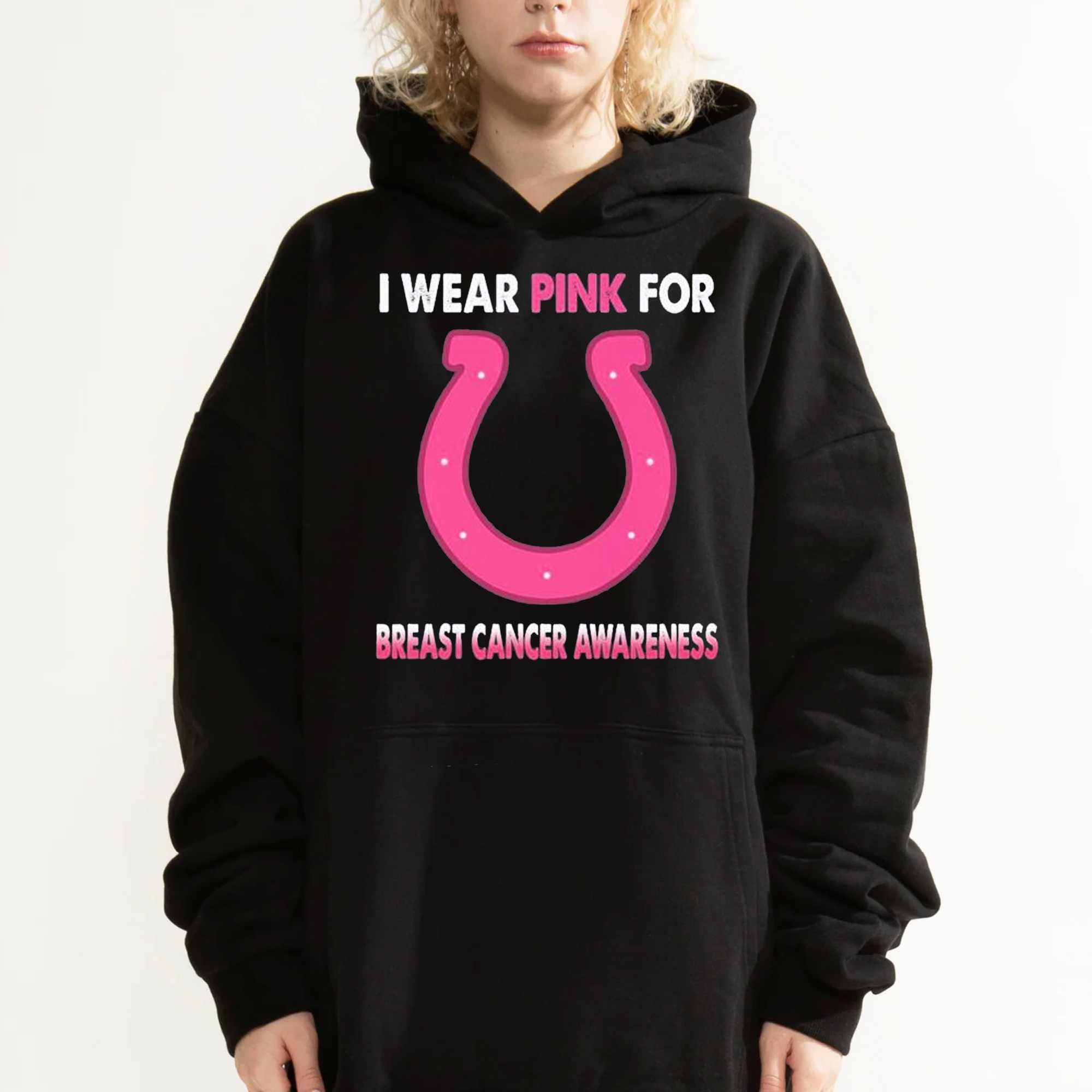 NFL Indianapolis Colts Custom Name And Number In October We Wear Pink  Breast Cancer All Over Print 3D Shirt