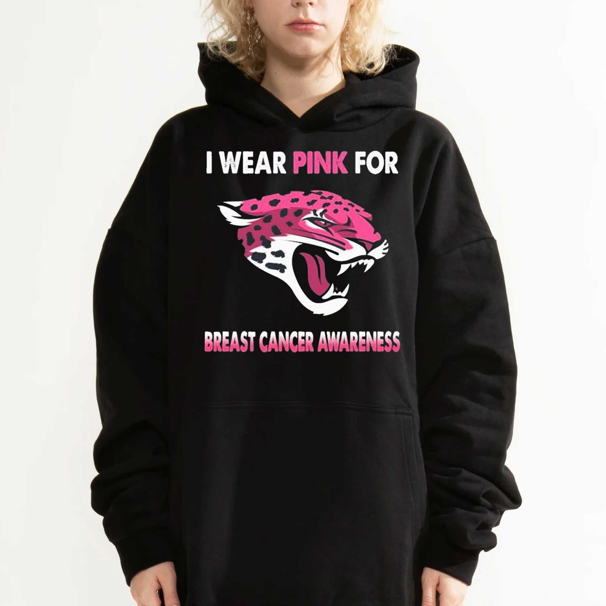 NFL Jacksonville Jaguars Special Pink Fight Breast Cancer Hoodie