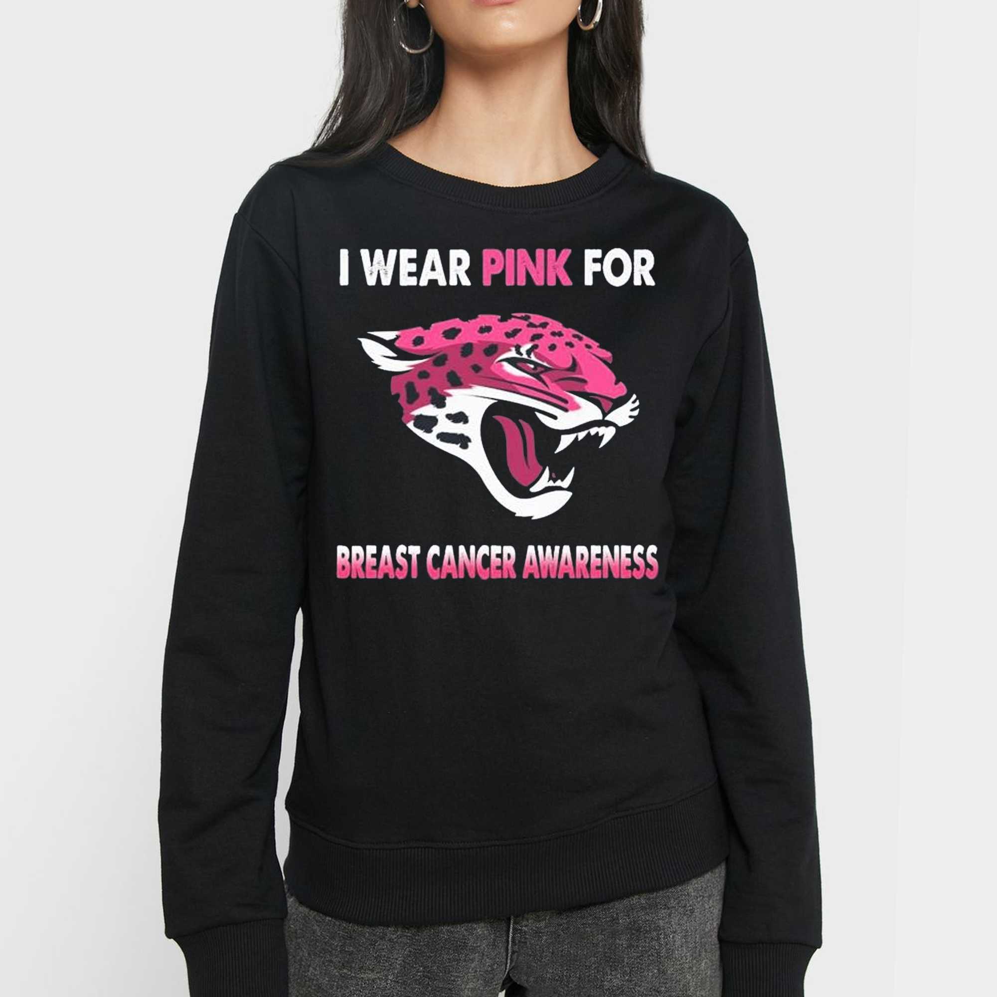 NFL Jacksonville Jaguars Special Pink Fight Breast Cancer Hoodie