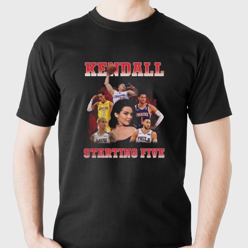 kim kardashian wears kendall starting five t shirt 1 1