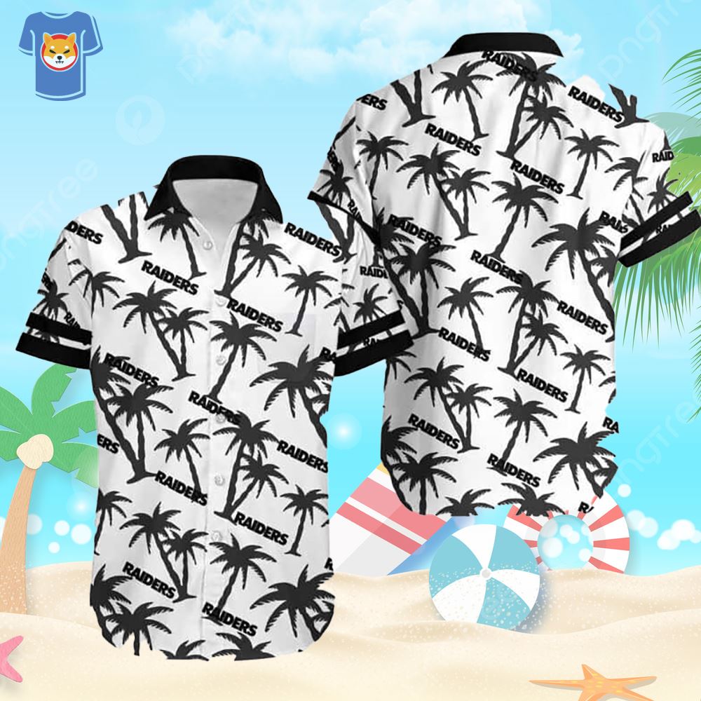 Las Vegas Raiders Hawaiian Shirt Gift For Football Players - Shibtee  Clothing