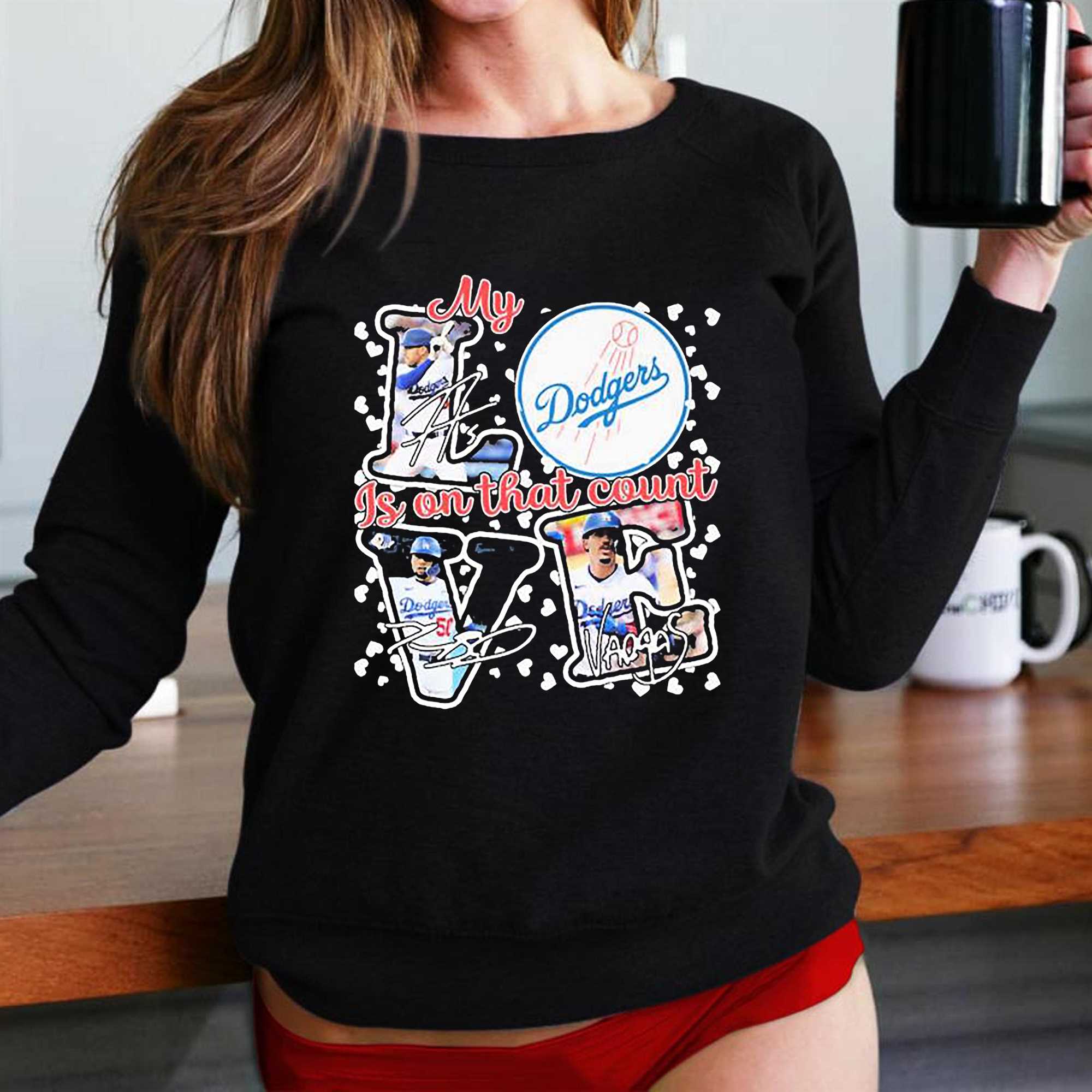 This Mom Loves Her Dodgers T Shirts, Hoodies, Sweatshirts