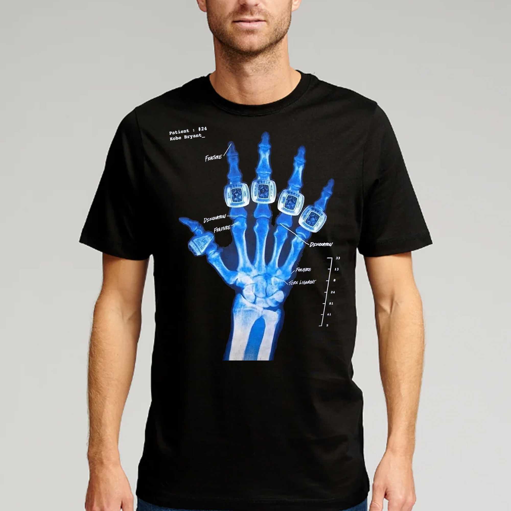 Kobe Bryant X Ray Rings Hand Hoodie, Custom prints store