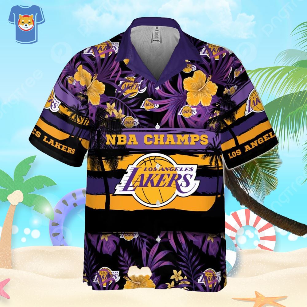 Los Angeles Lakers National Basketball 2023 Hawaiian Shirt - Shibtee  Clothing