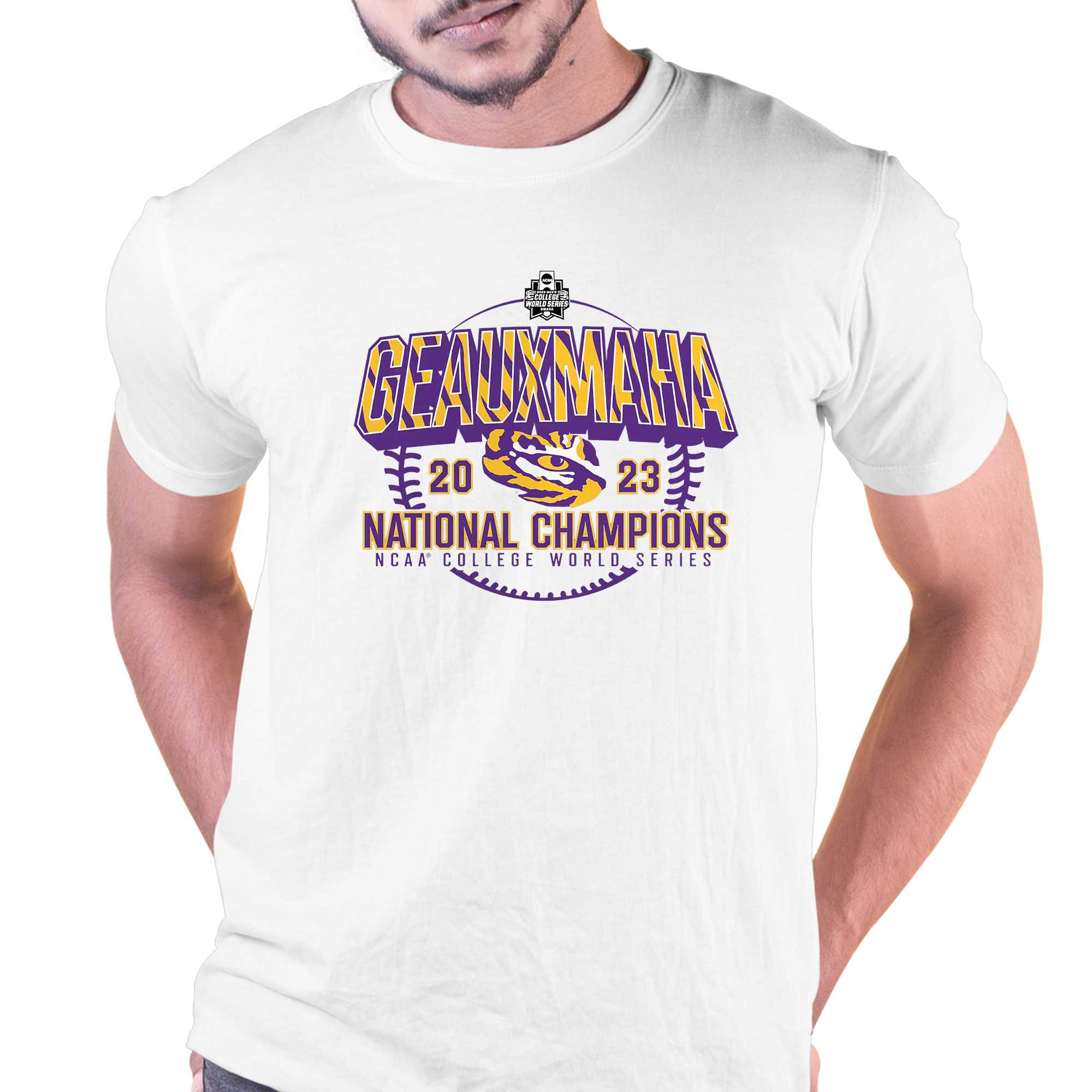 Lsu Tigers Fanatics Branded 2023 Ncaa Men’s Baseball College World