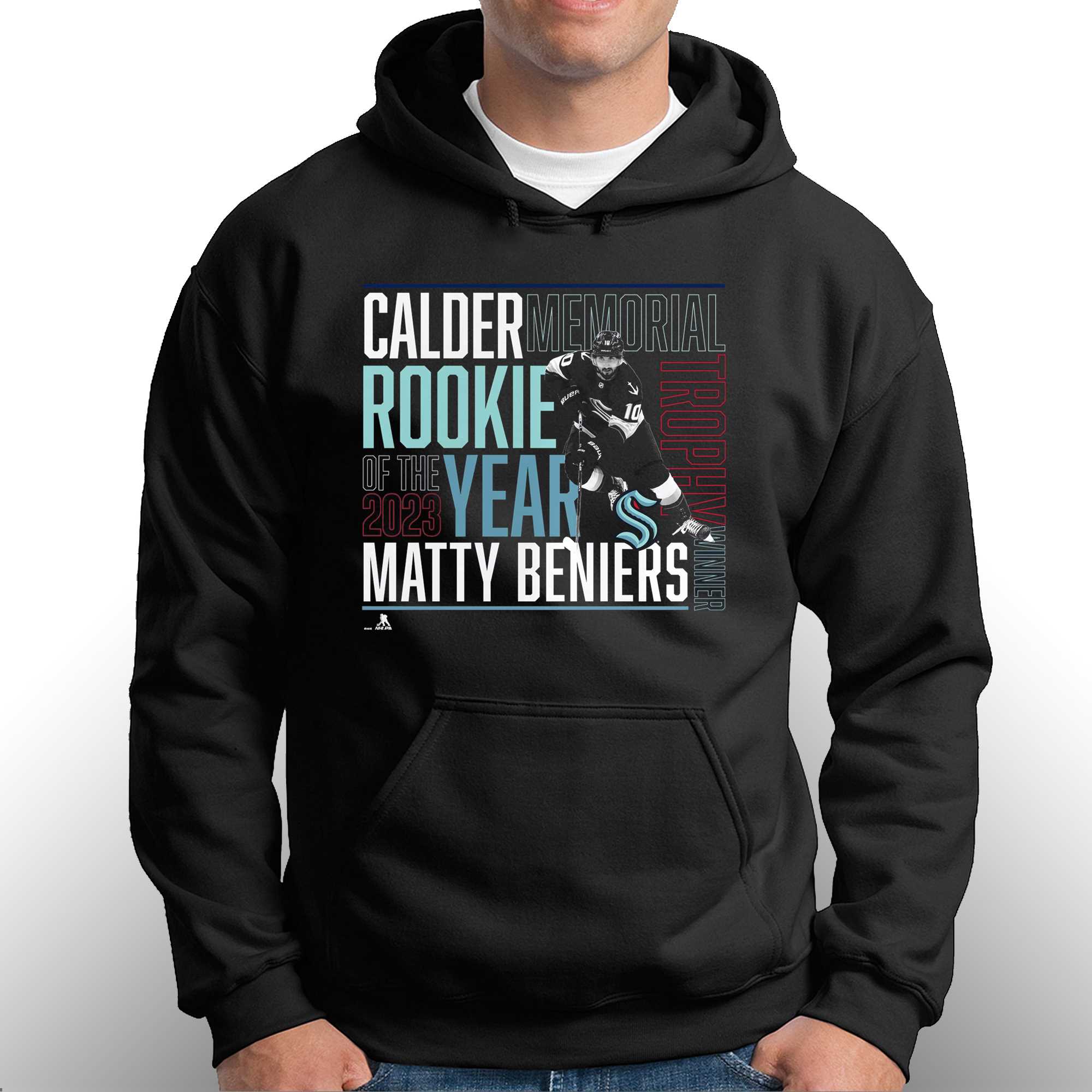 Beniers Calder Rookie Of The Year Shirt, hoodie, longsleeve