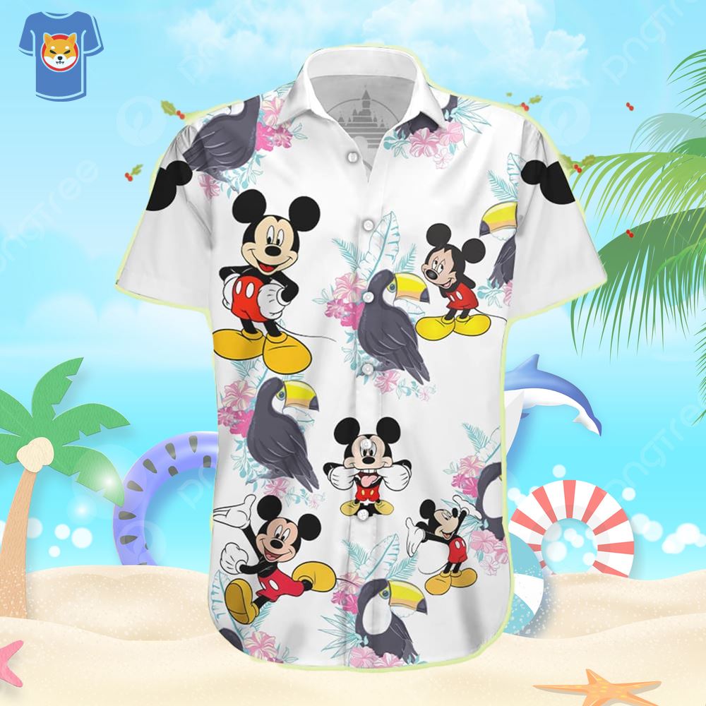 Cool Disney Mickey Mouse Nfl Philadelphia Eagles Hawaiian Shirt - Shibtee  Clothing