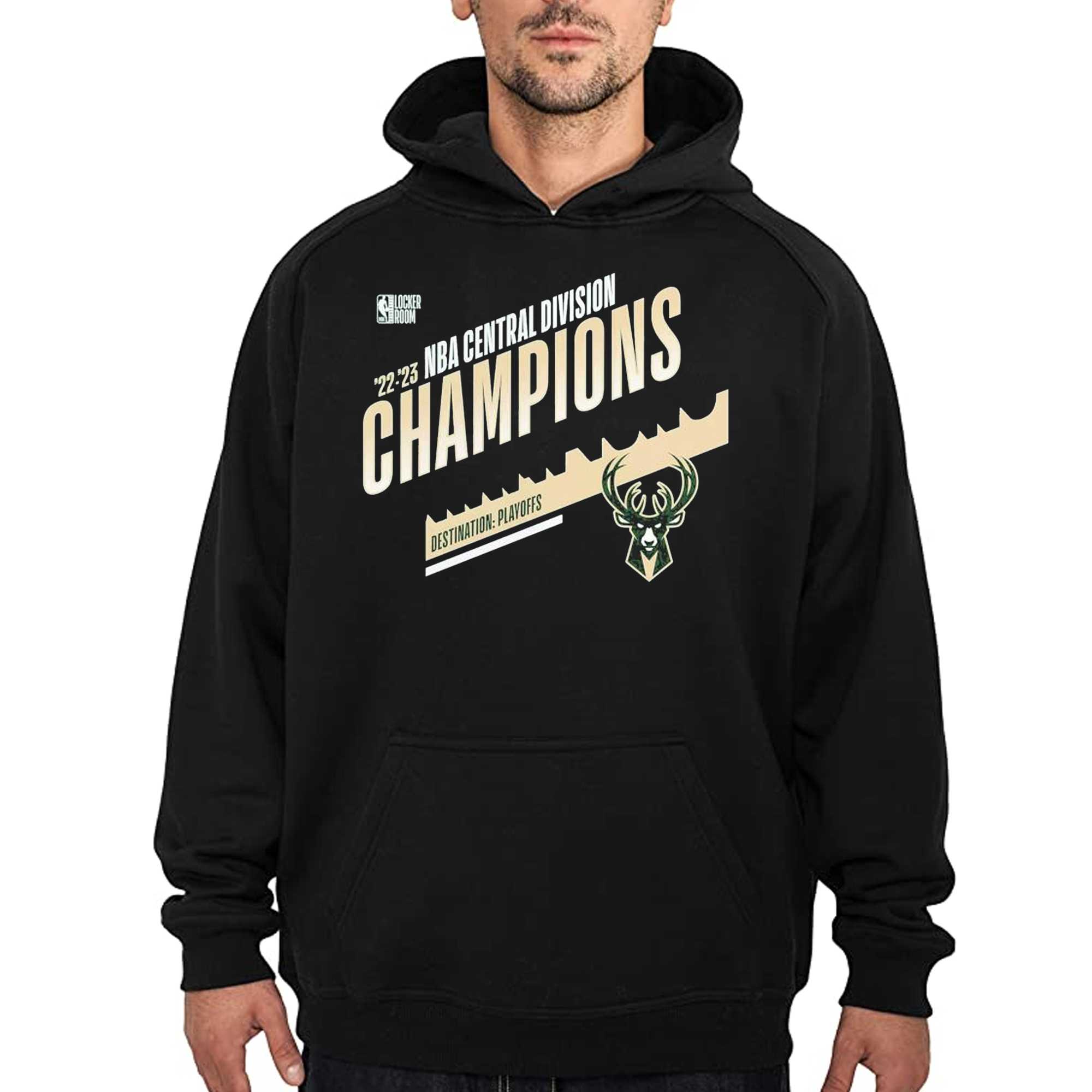 Milwaukee Bucks 2023 Central Division champions shirt, hoodie