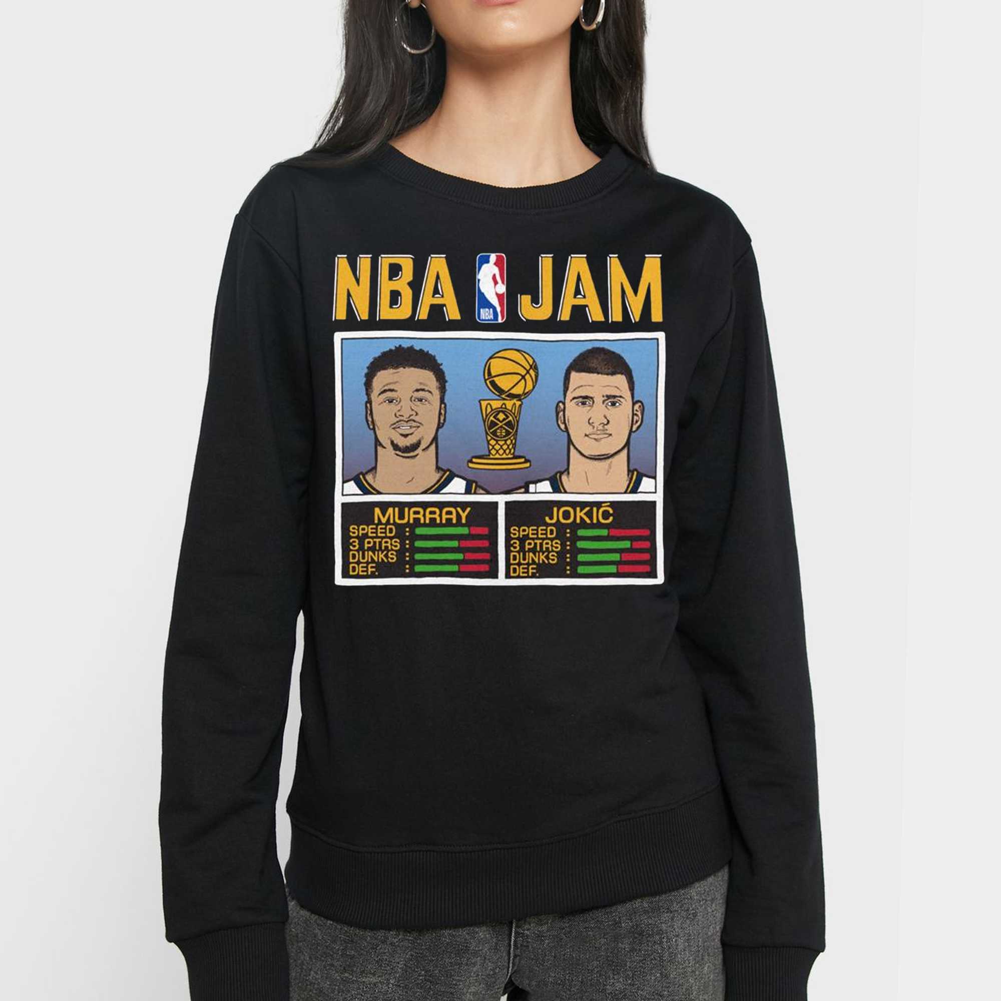 NBA Jam Nuggets Murray And Jokic Denver Nuggets 2023 NBA Finals Champions  Shirt, hoodie, sweater, long sleeve and tank top