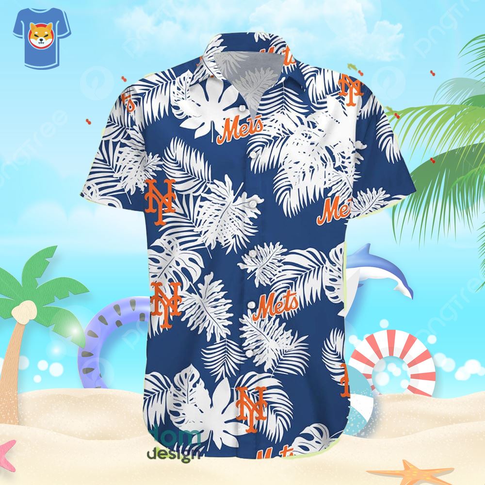 MLB New York Mets Logo Hot Hawaiian Shirt Gift For Men And Women