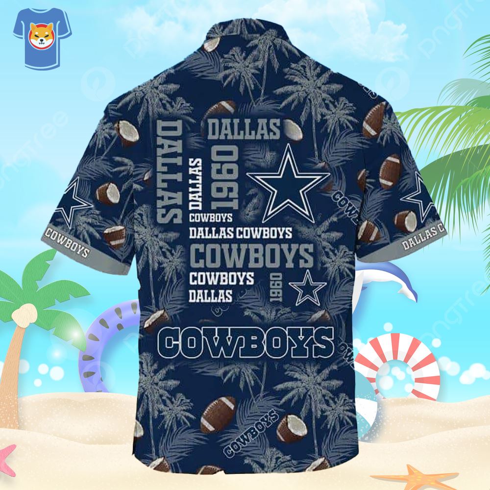 Dallas Cowboys Aloha Hawaiian Shirt Summer Gift