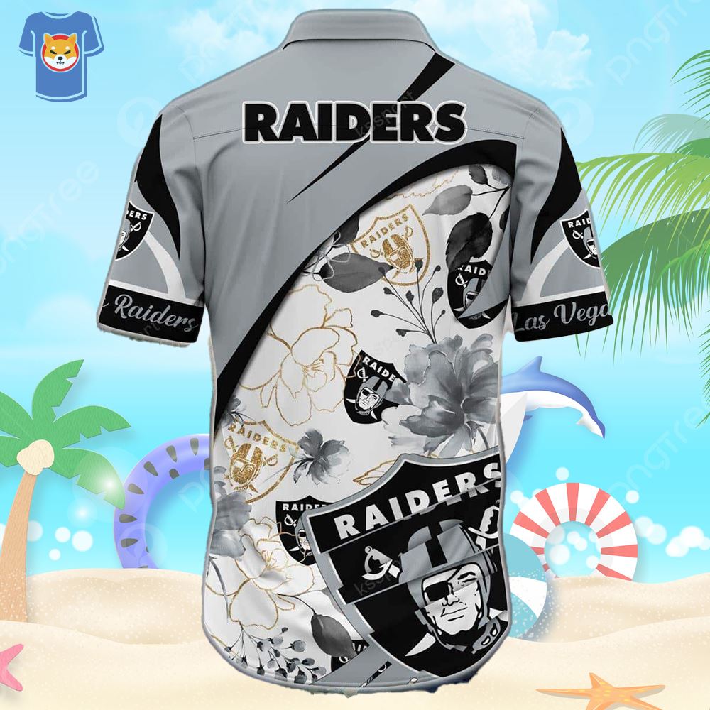 Las Vegas Raiders NFL Gift For Fan Hawaii Shirt And Shorts Summer Coll -  Trendy Aloha