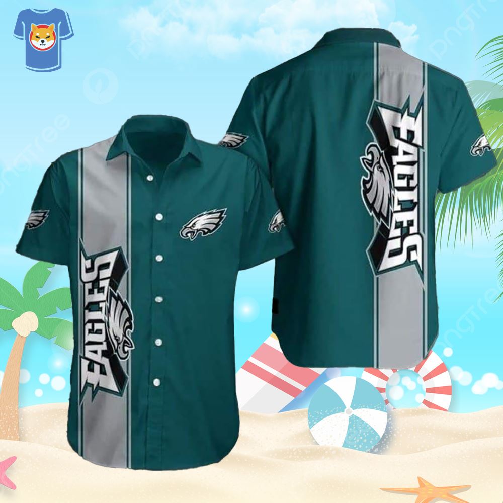 NFL Philadelphia Eagles Hawaiian Shirt Best Gift For Football Fans, NFL  Hawaiian Shirt