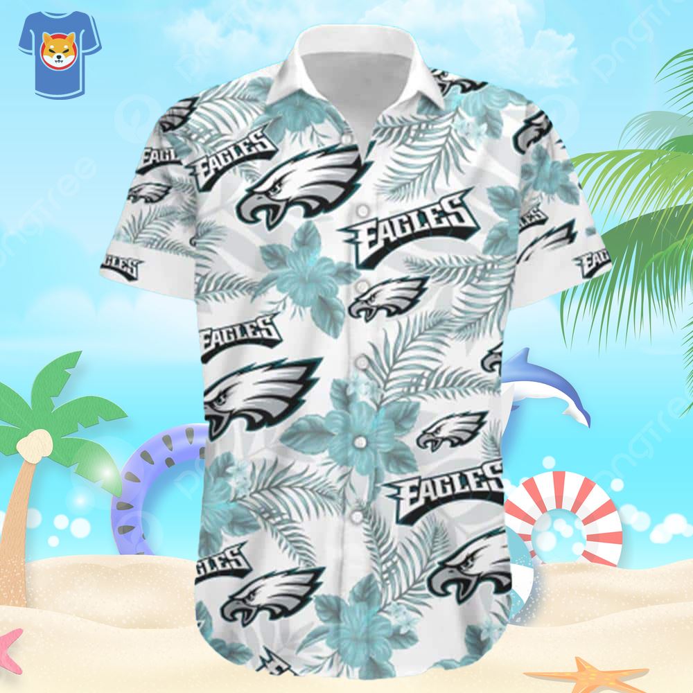 Nfl Philadelphia Eagles Hawaiian Shirt Gift For Football Coach - Shibtee  Clothing