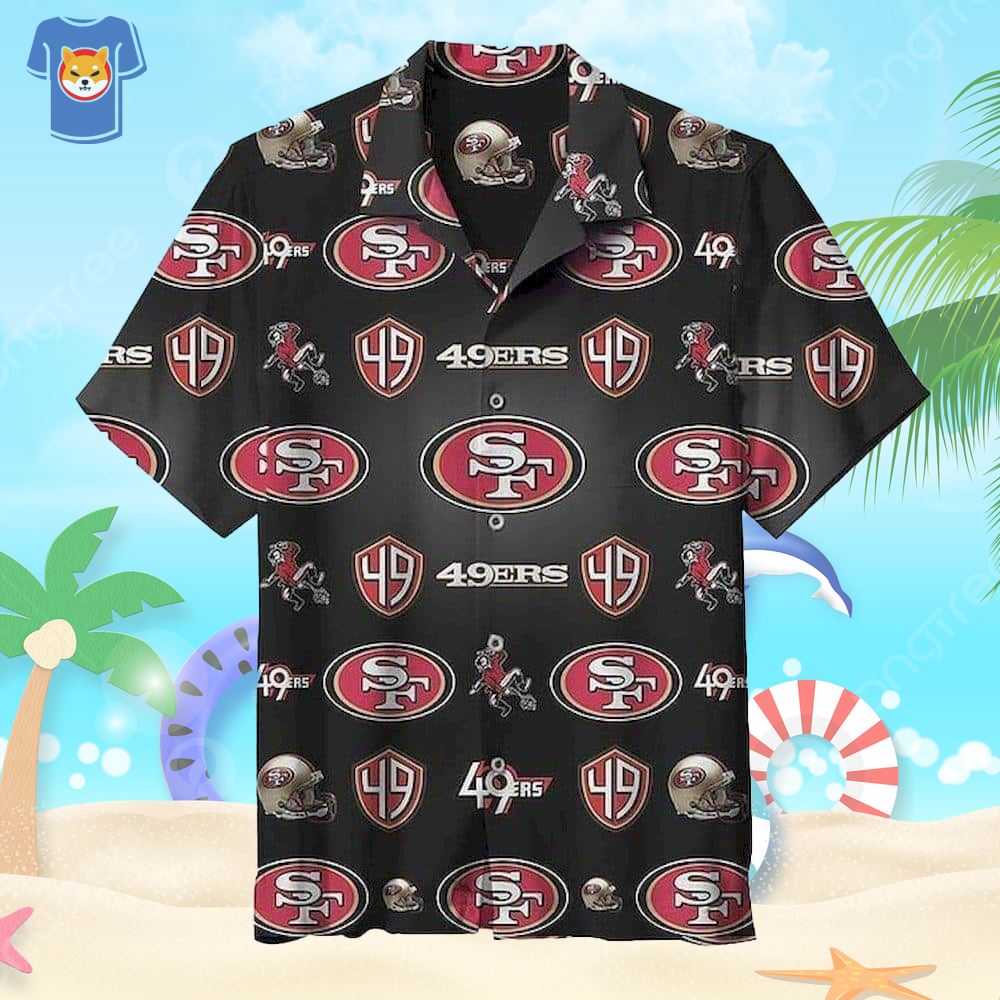 San Francisco 49ers NFL Pineapple Tropical Pattern Hawaiian Shirt And Short