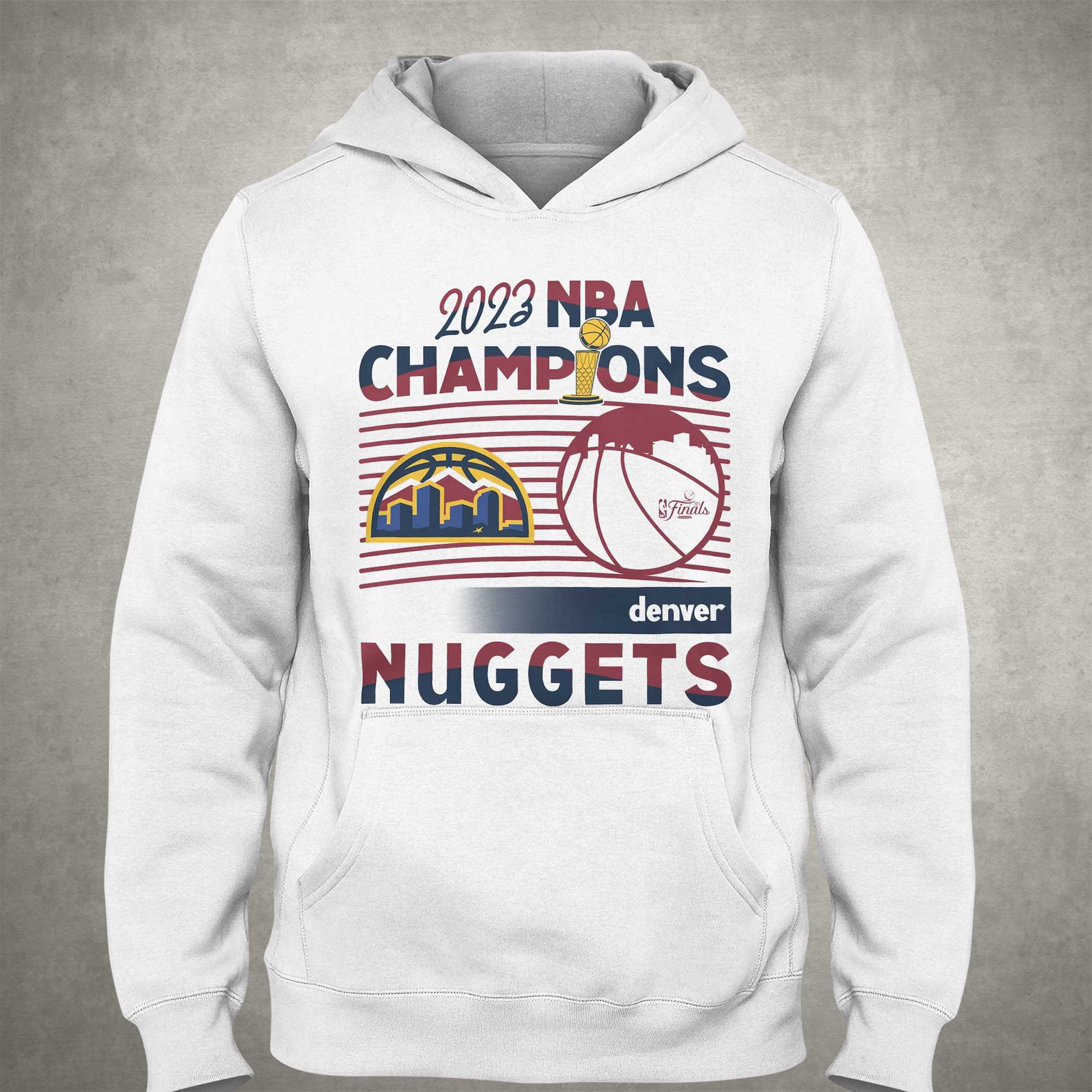 Logo Denver nuggets finals 2023 vintage NBA merch gift for dad