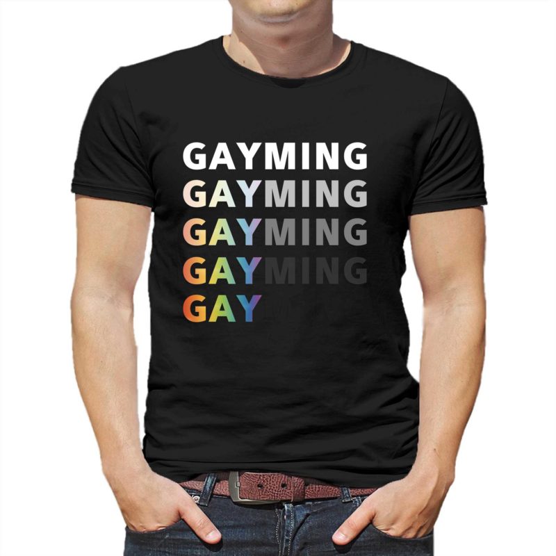 official gayming gay lgbt t shirt 1