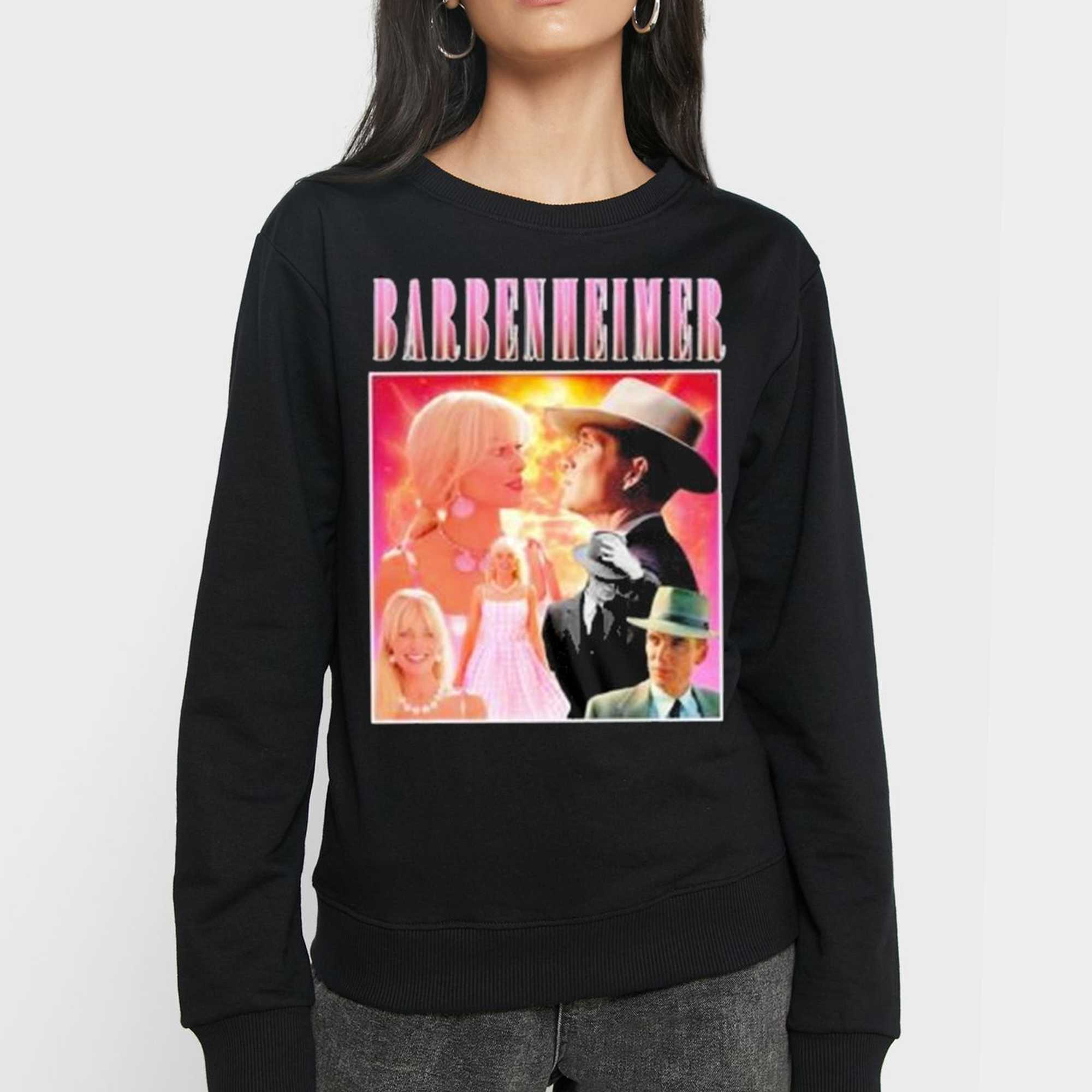 Barbenheimer Barbie Movie And Openheimer Collaborations All Over Print Shirt  - Mugteeco