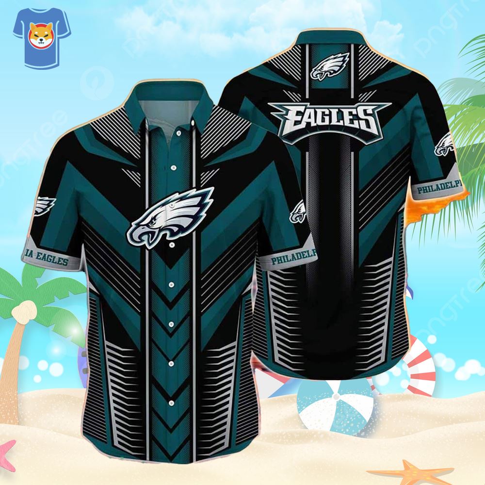 Snake And Skull NFL Philadelphia Eagles Hawaiian Shirt –