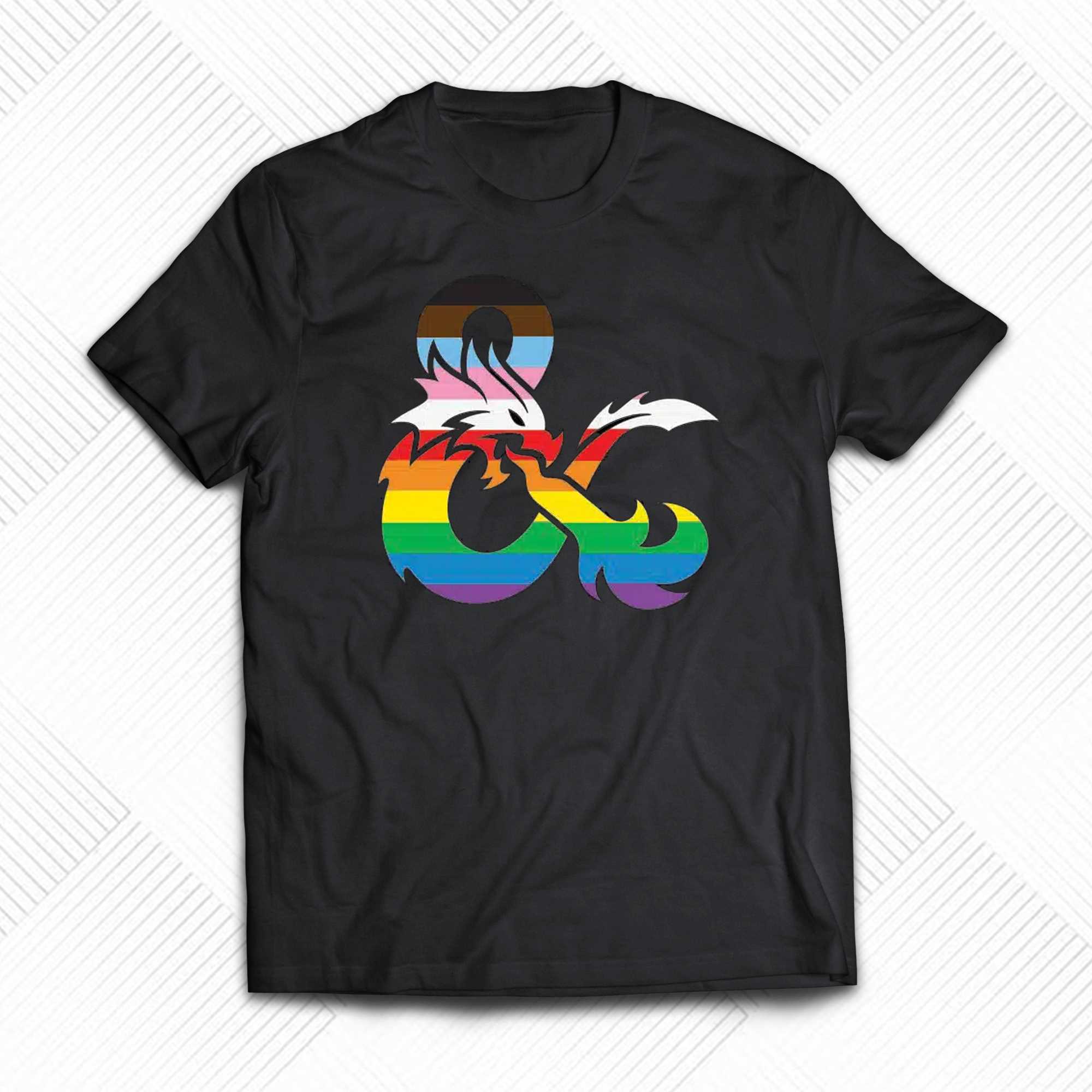 Pride 2023 Dungeons & Dragons T-Shirt: Celebrating Inclusivity and