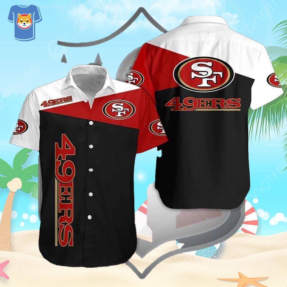 NFL San Francisco 49ers Hawaiian Shirt Summer Gift For Friend, NFL