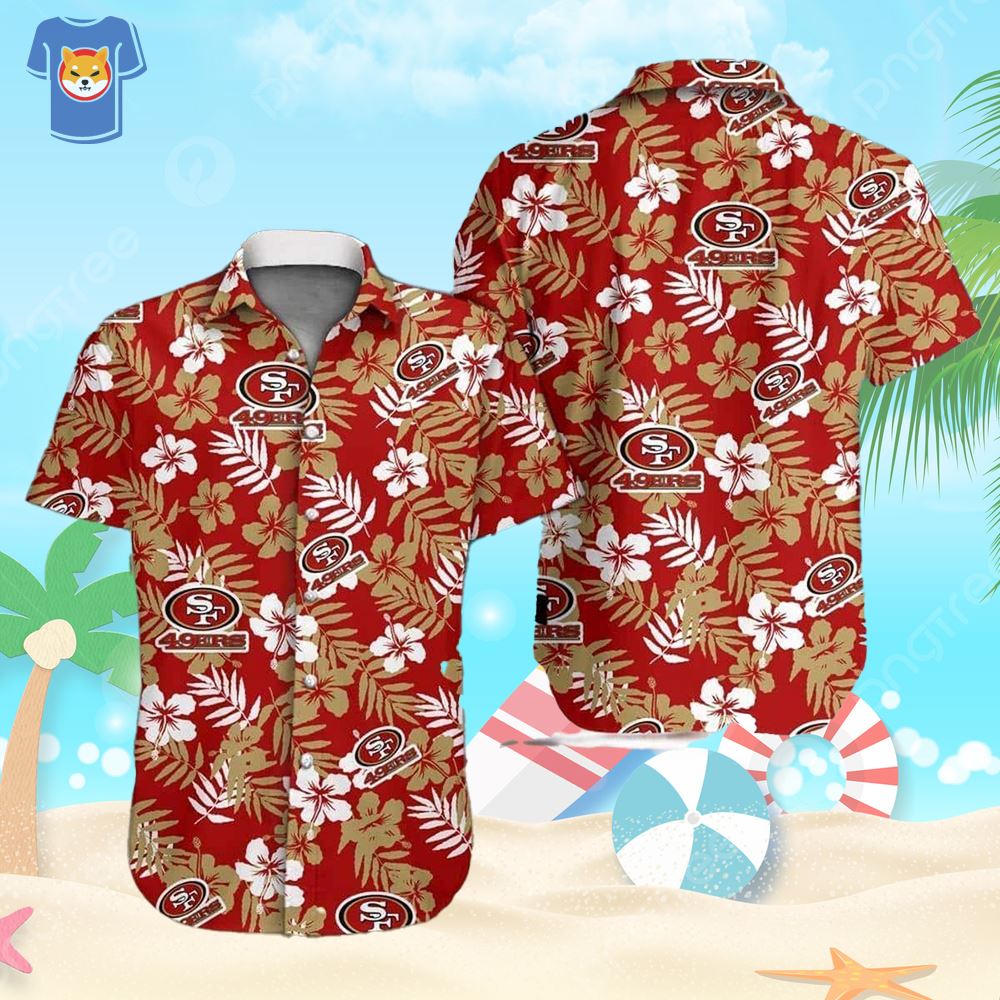 Nfl San Francisco 49ers Hawaiian Shirt Gift For Football Fans - Shibtee  Clothing