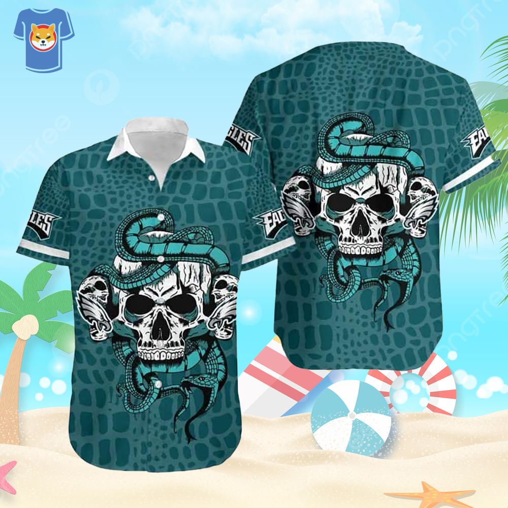 Philadelphia Eagles Hawaiian Shirt Snoopy Cool Gift For Family