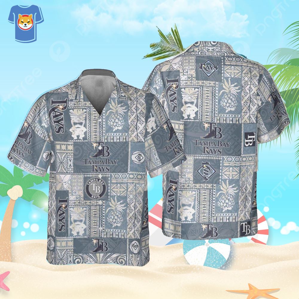 Tampa Bay Rays American 3D All Over Print Flag Hawaiian Shirt For