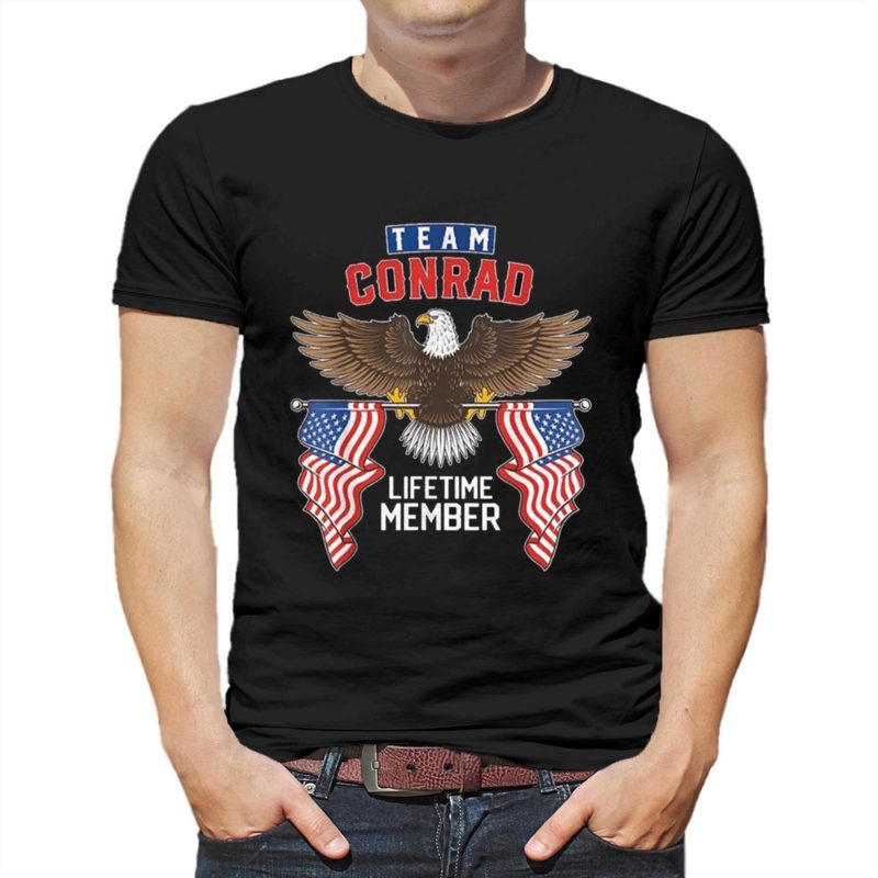 team conrad lifetime member american eagle shirt 1 1