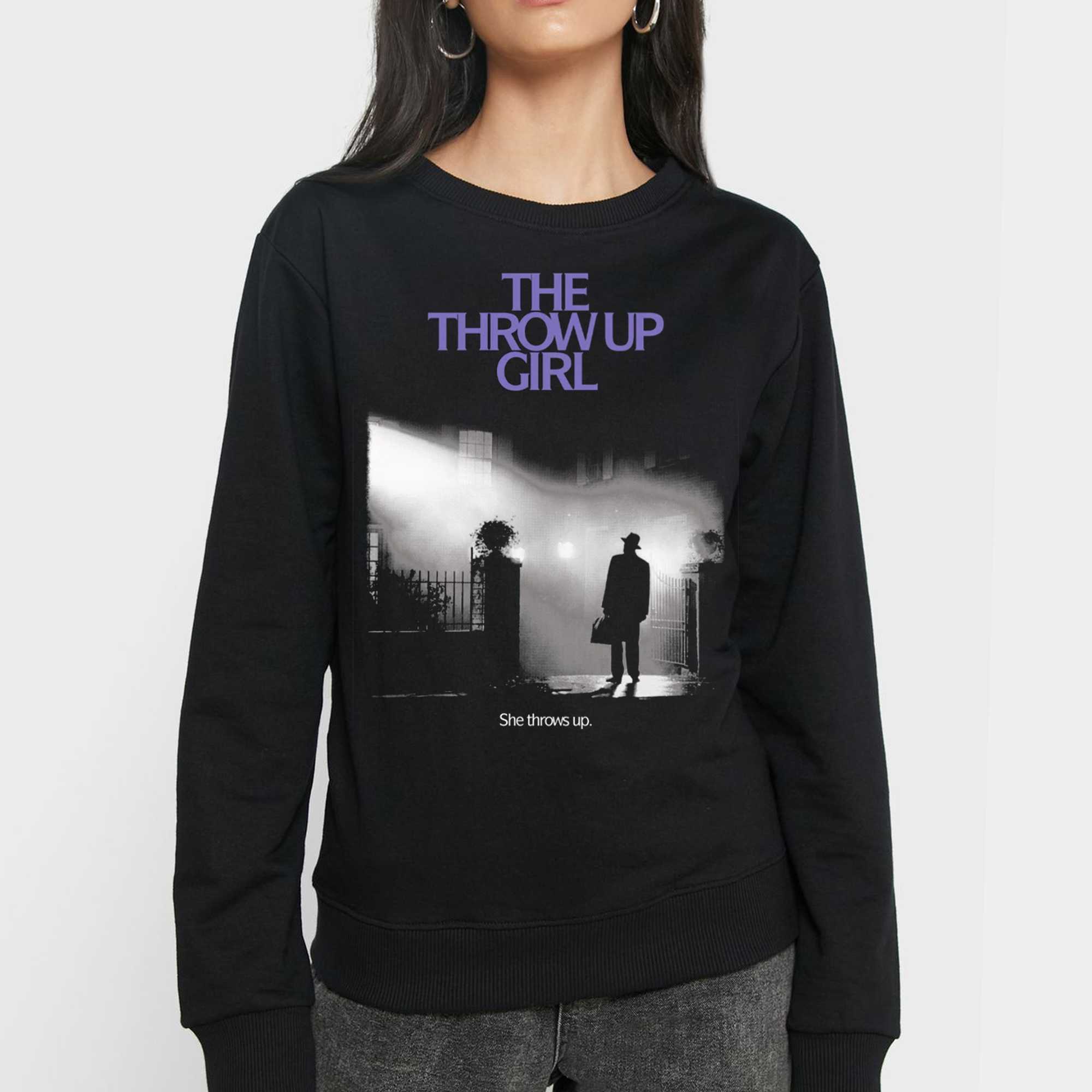 The Throw Up Girl Shirt - Shibtee Clothing