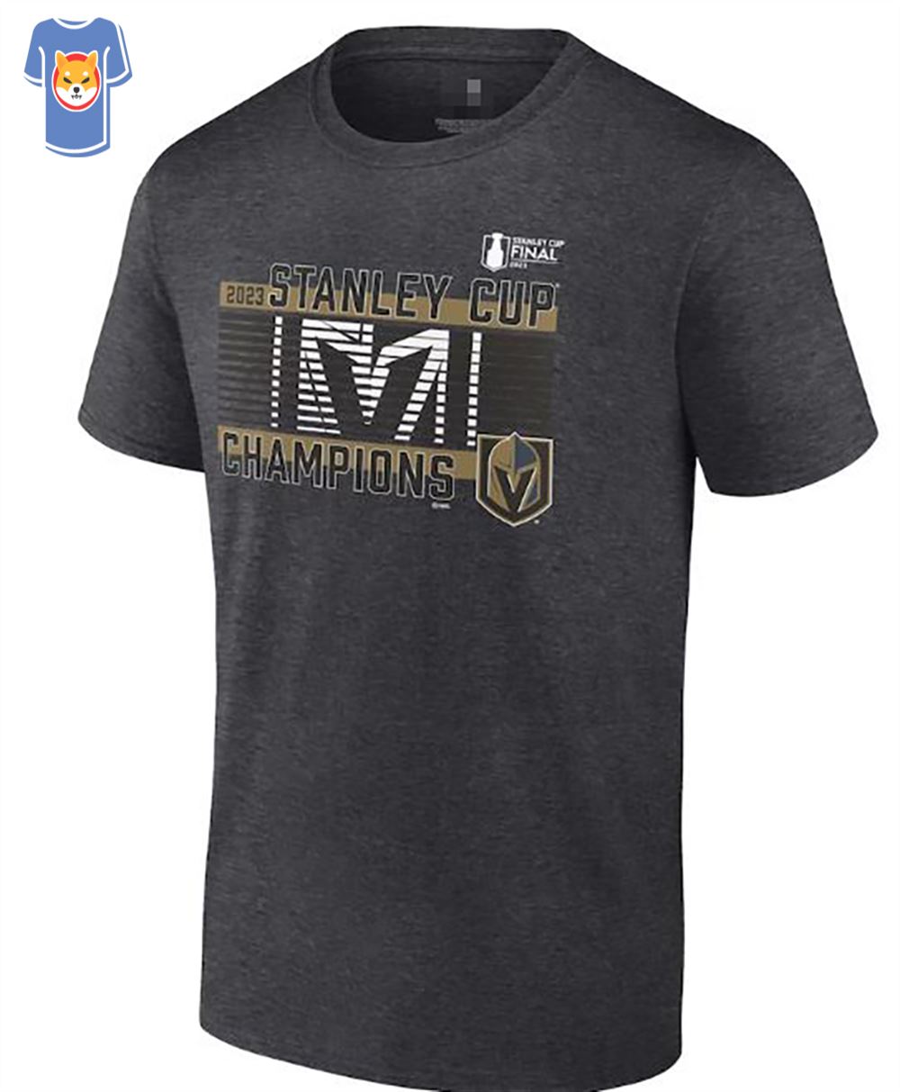 Men's Fanatics Branded Black Vegas Golden Knights 2023 Stanley Cup Champions Jersey Roster T-Shirt