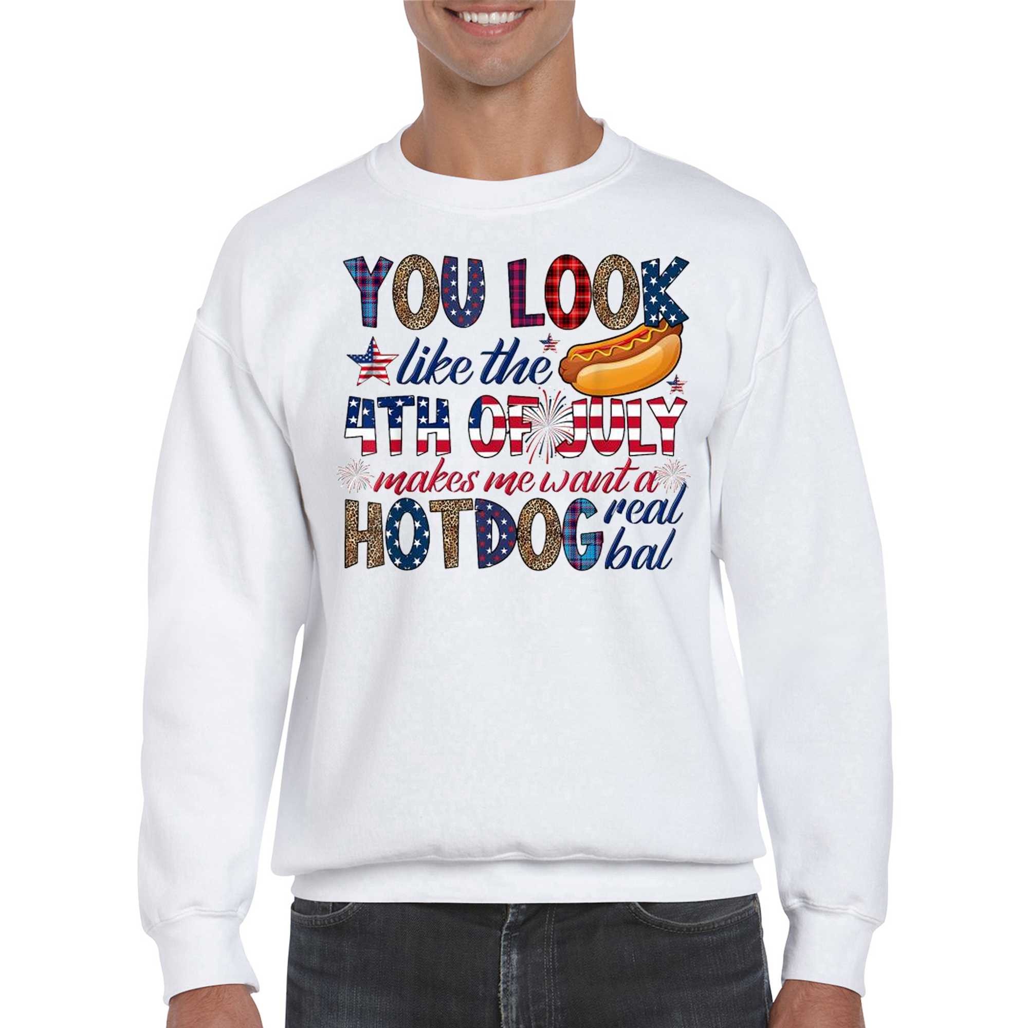 4th Of July Hot Dog Hotdog 4th Of July T-Shirt