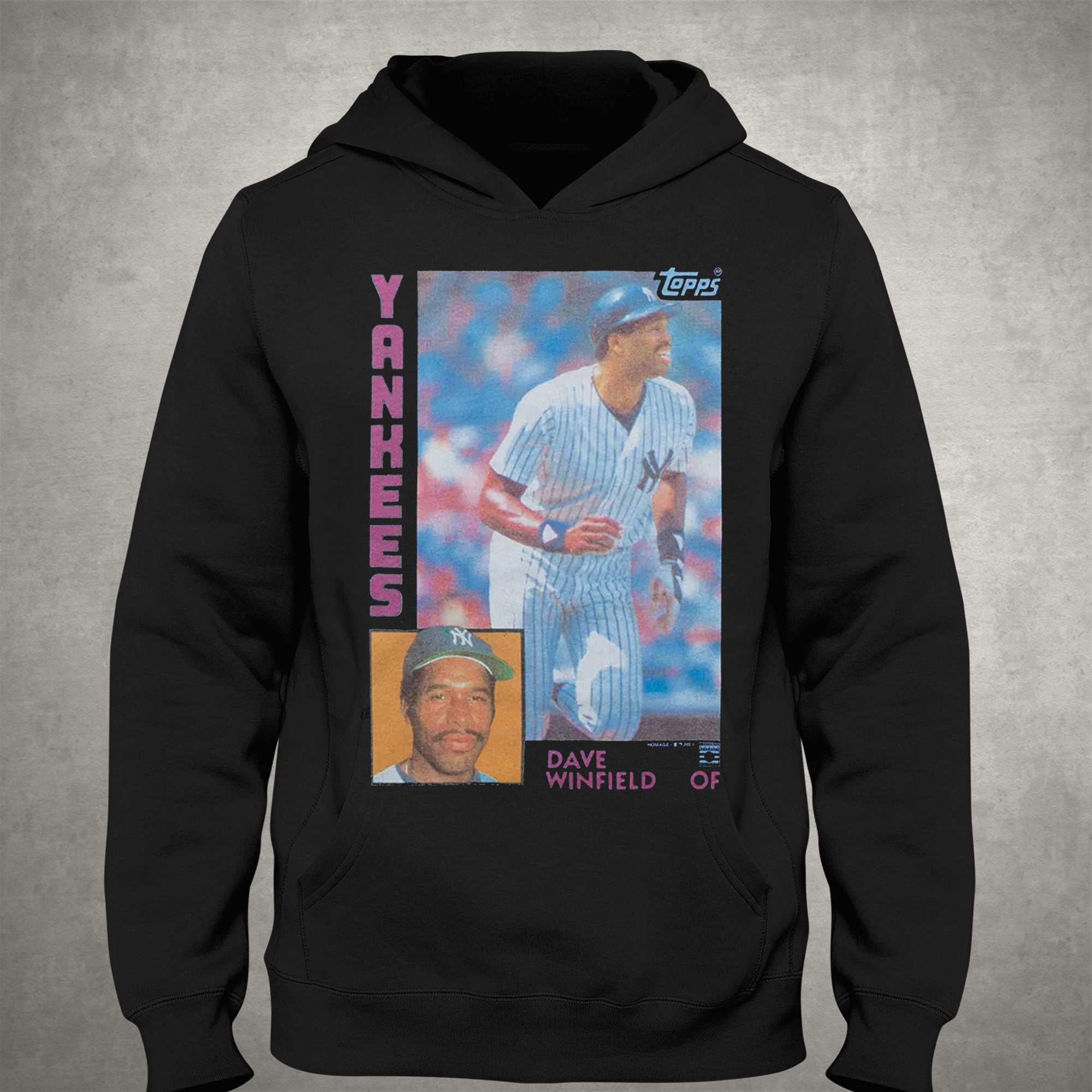1984 Topps Baseball Dave Winfield Yankees Shirt - Shibtee Clothing