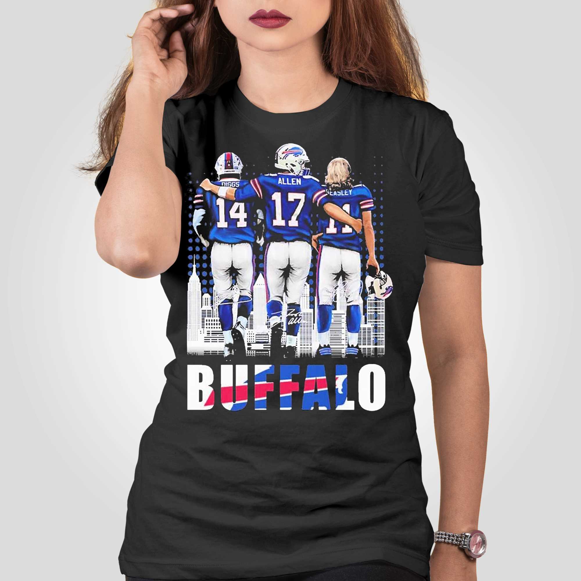 Buffalo Bills JOSH ALLEN STEFON DIGGS T Shirt S-3XL