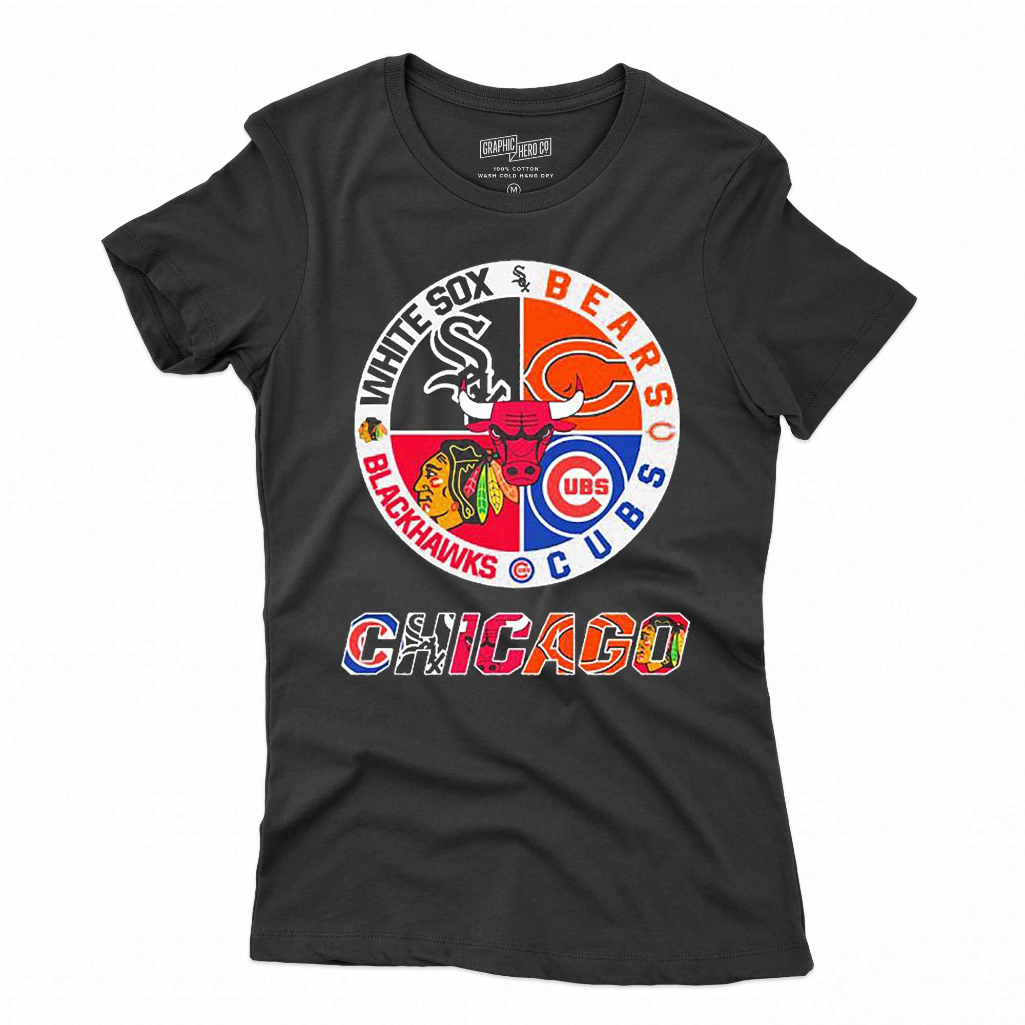 Chicago White Sox Bears Cubs Blackhawks Shirt - Shibtee Clothing