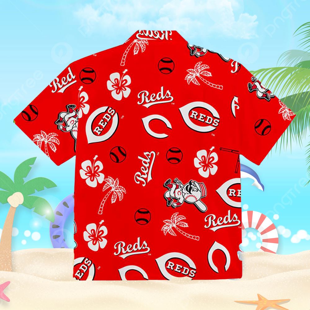 Cincinnati Reds Hawaiian Shirt Giveaway 2023 Shibtee Clothing