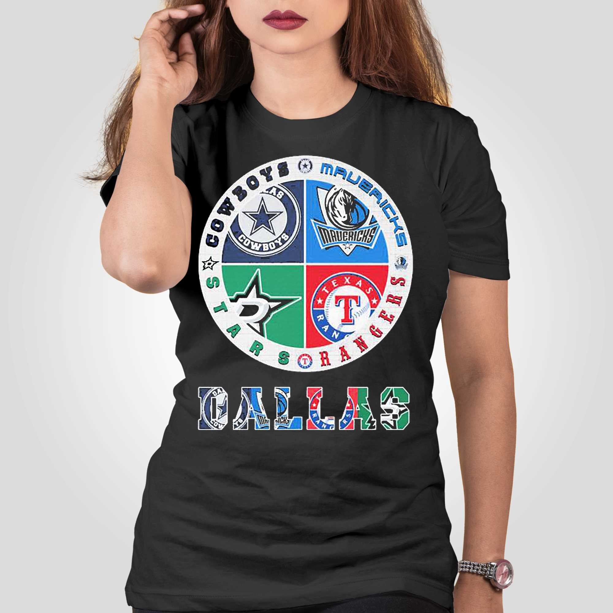 Dallas stars Texas Rangers Dallas Mavericks and Dallas Cowboys