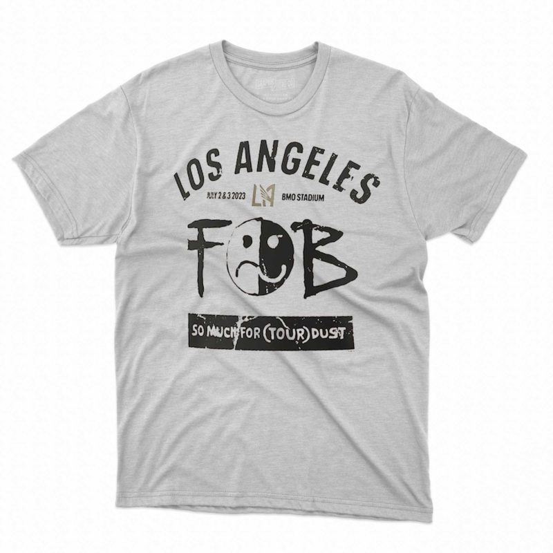 fall out boy unisex bmo stadium so much for stardust tour t shirt 1 1