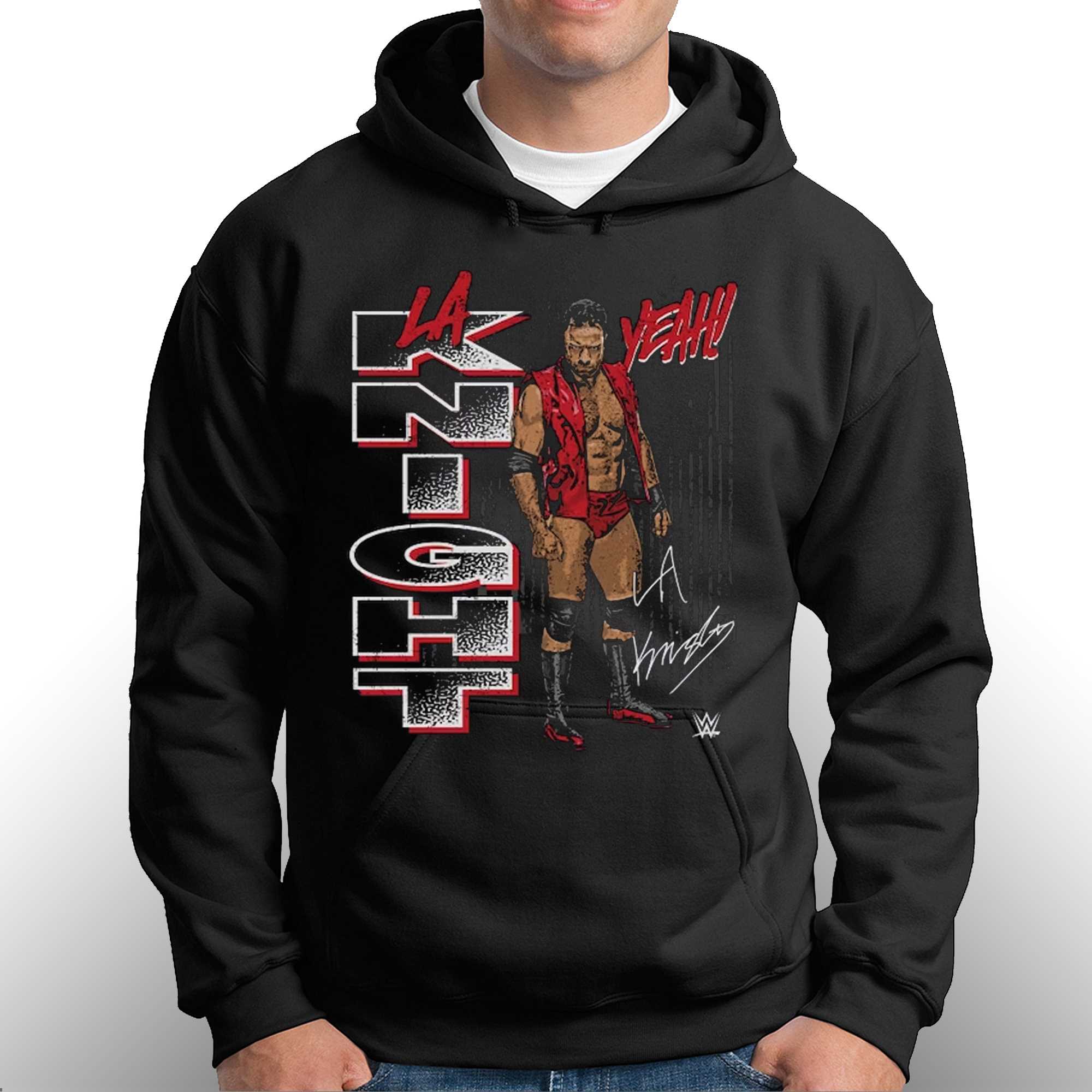 Wwe Men'S La Knight Logo Shirt, hoodie, sweater, long sleeve and tank top