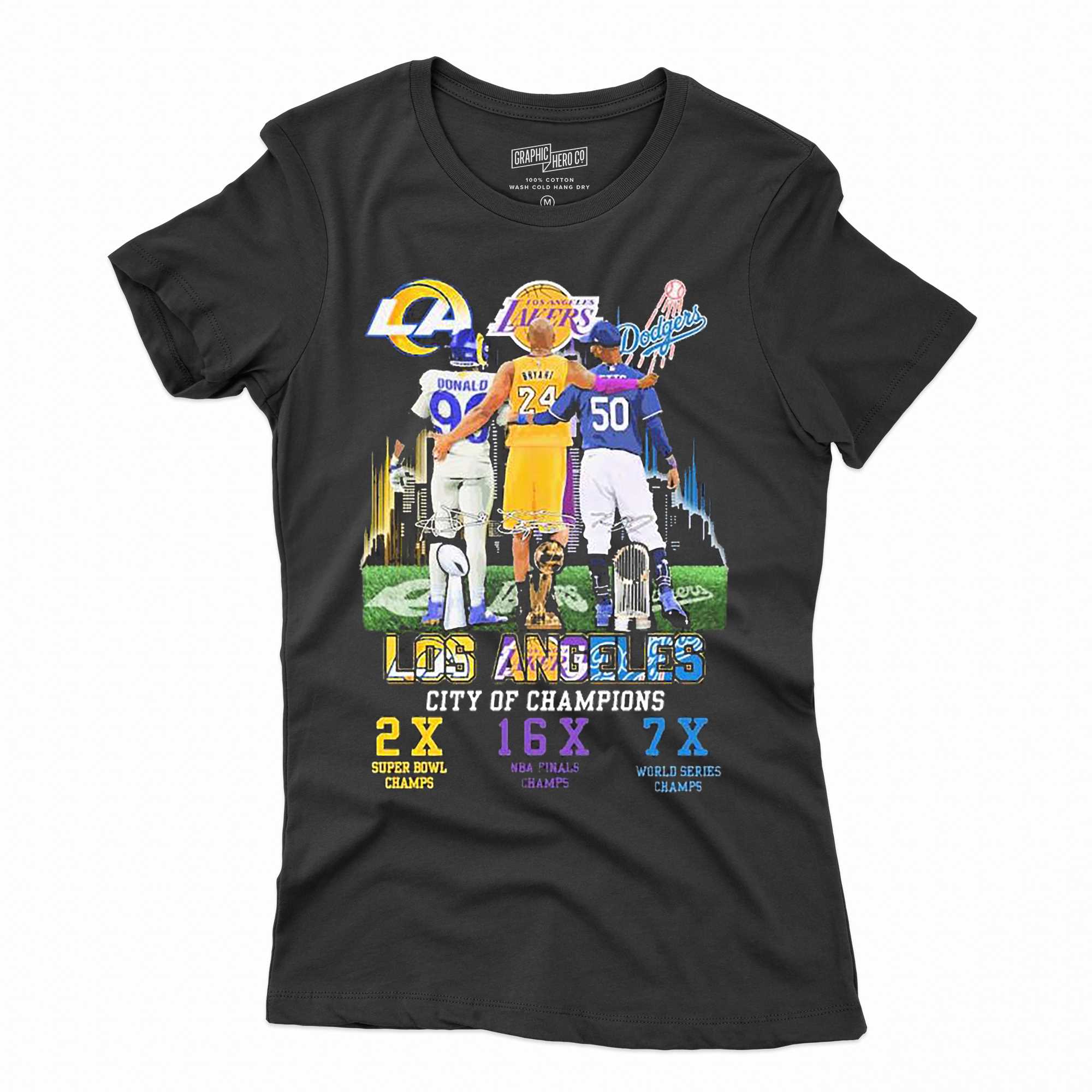 Buy Los Angeles city of champions Los angeles Lakers Dodgers shirt