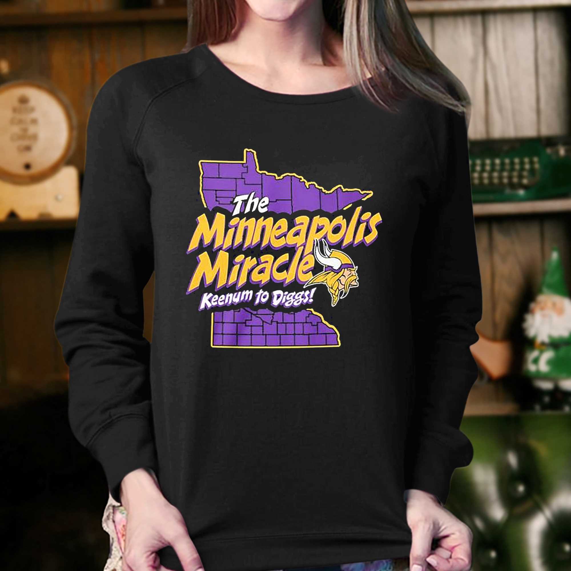 Minnesota Vikings The Minneapolis Miracle Keenum To Diggs Shirt