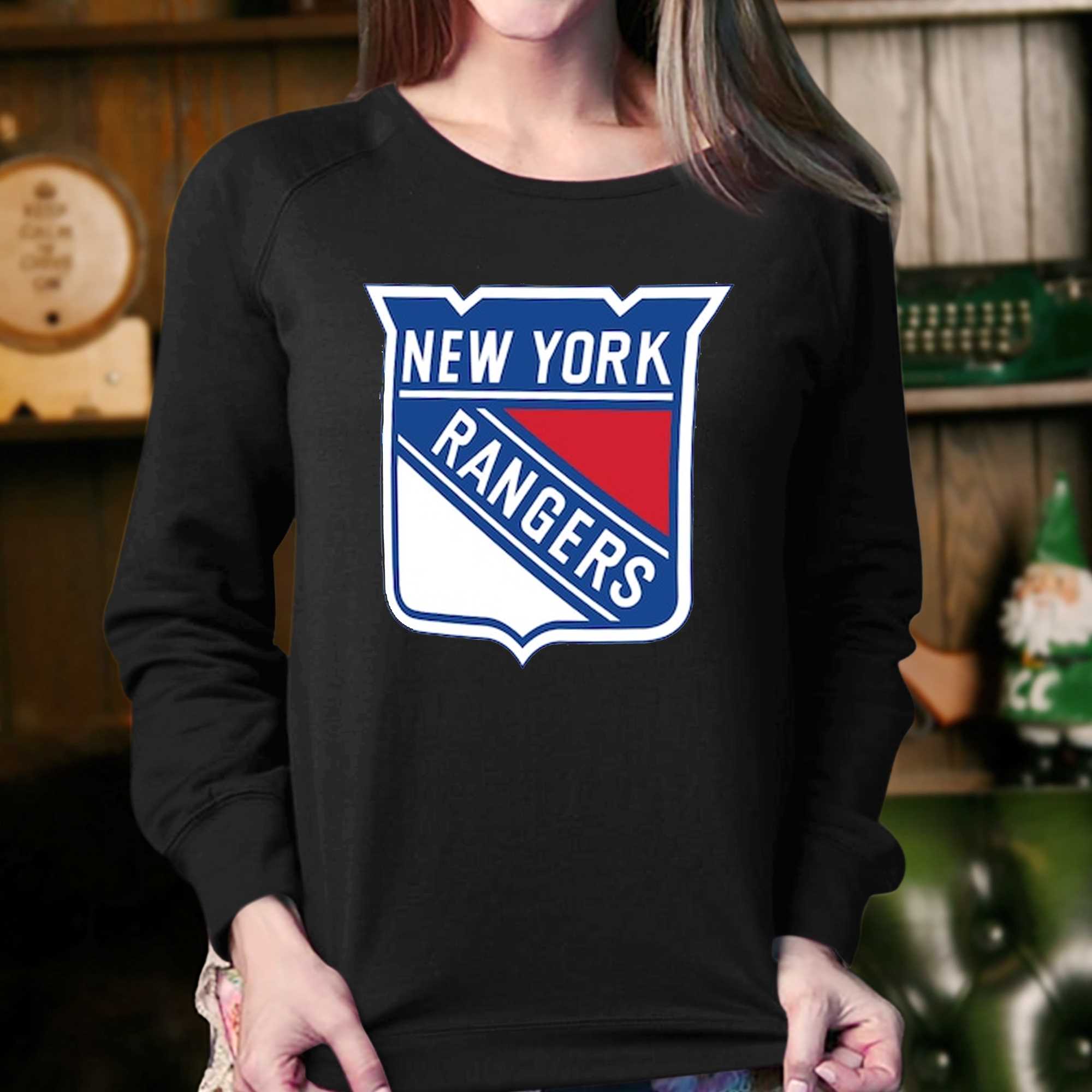New York Rangers Team Primary Logo T-shirt - Shibtee Clothing