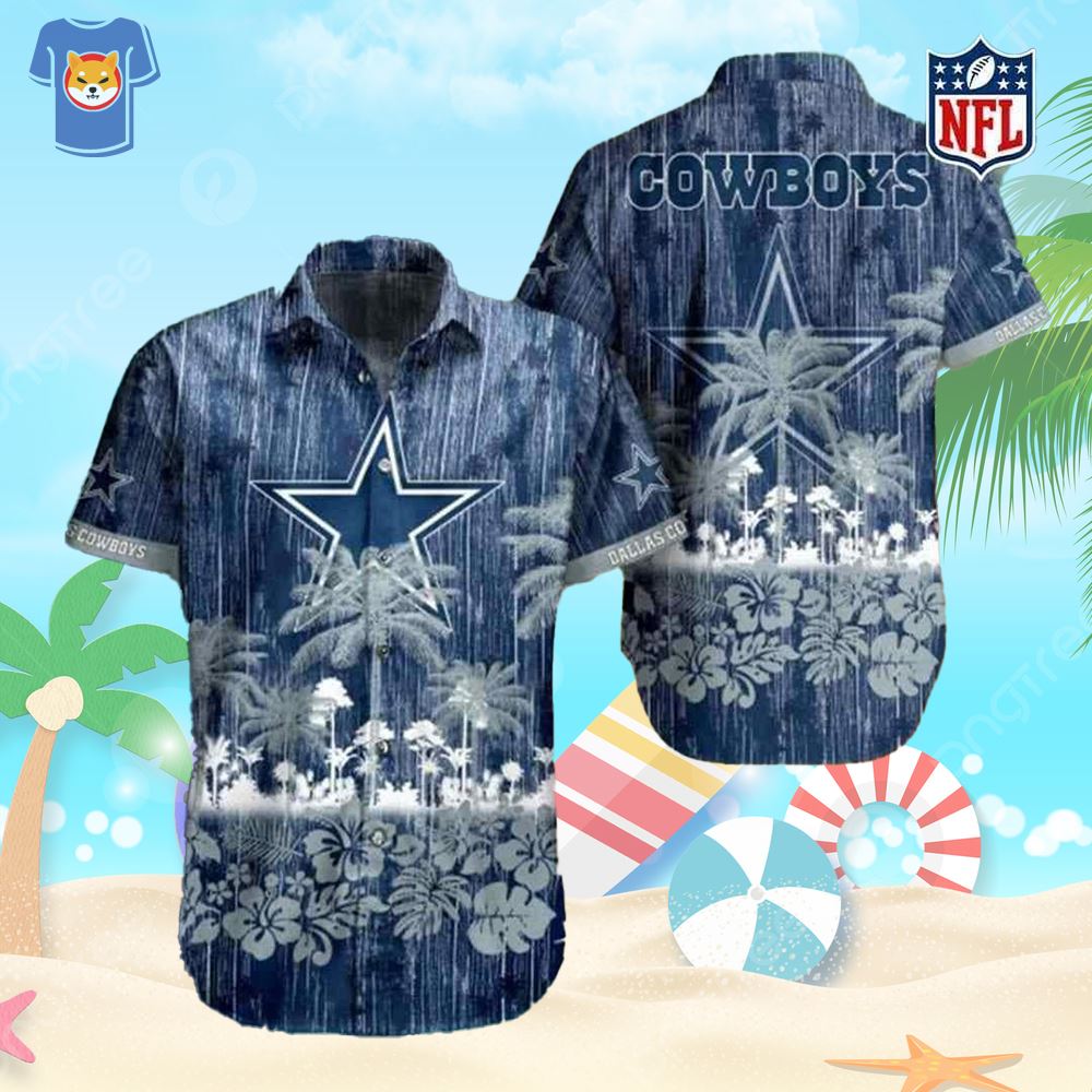 NFL Dallas Cowboys Hawaiian Shirt Father's Day Gift For Beach Lovers