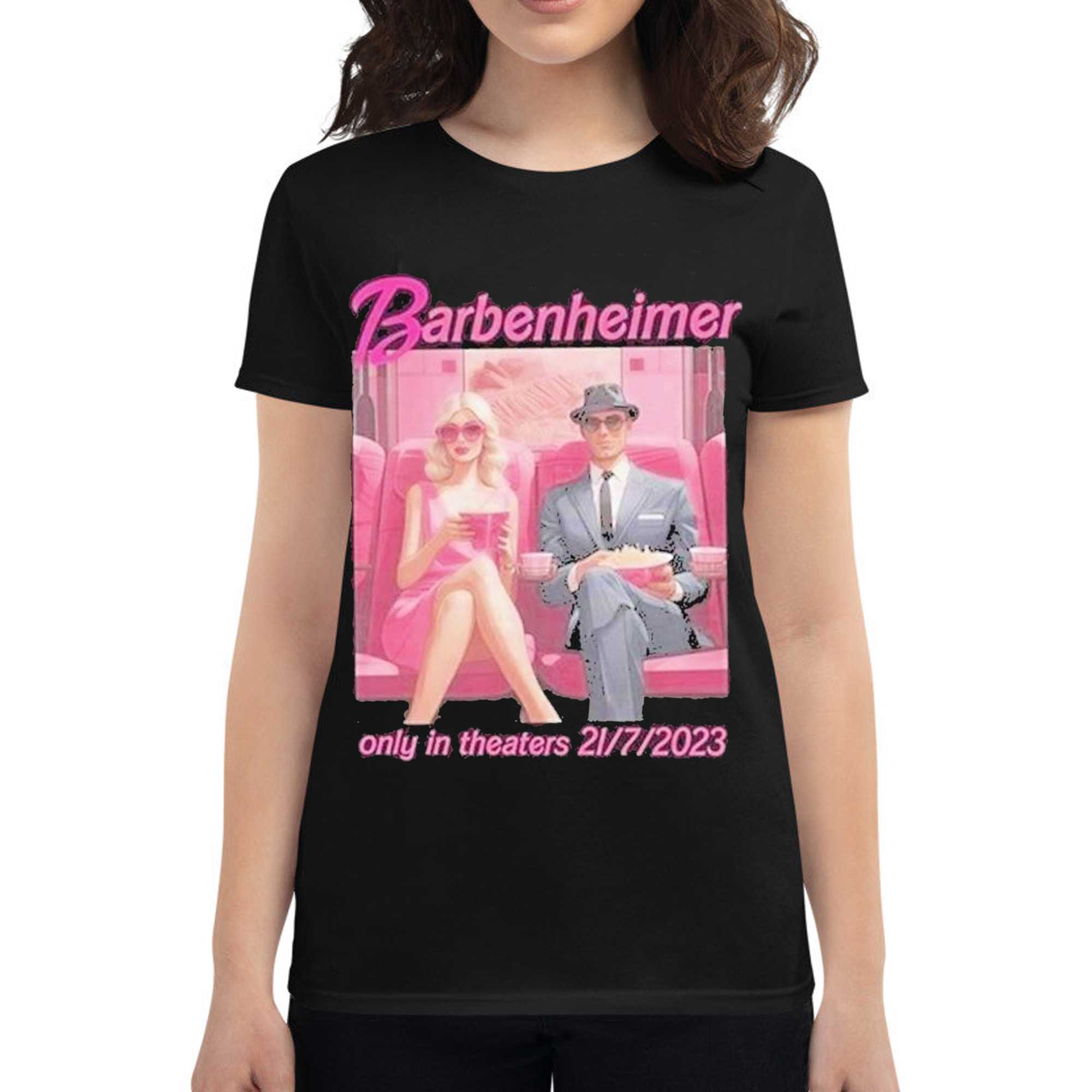 Barbenheimer Barbie x Oppenheimer Collaboration 2023 Movie Poster Canvas -  Binteez