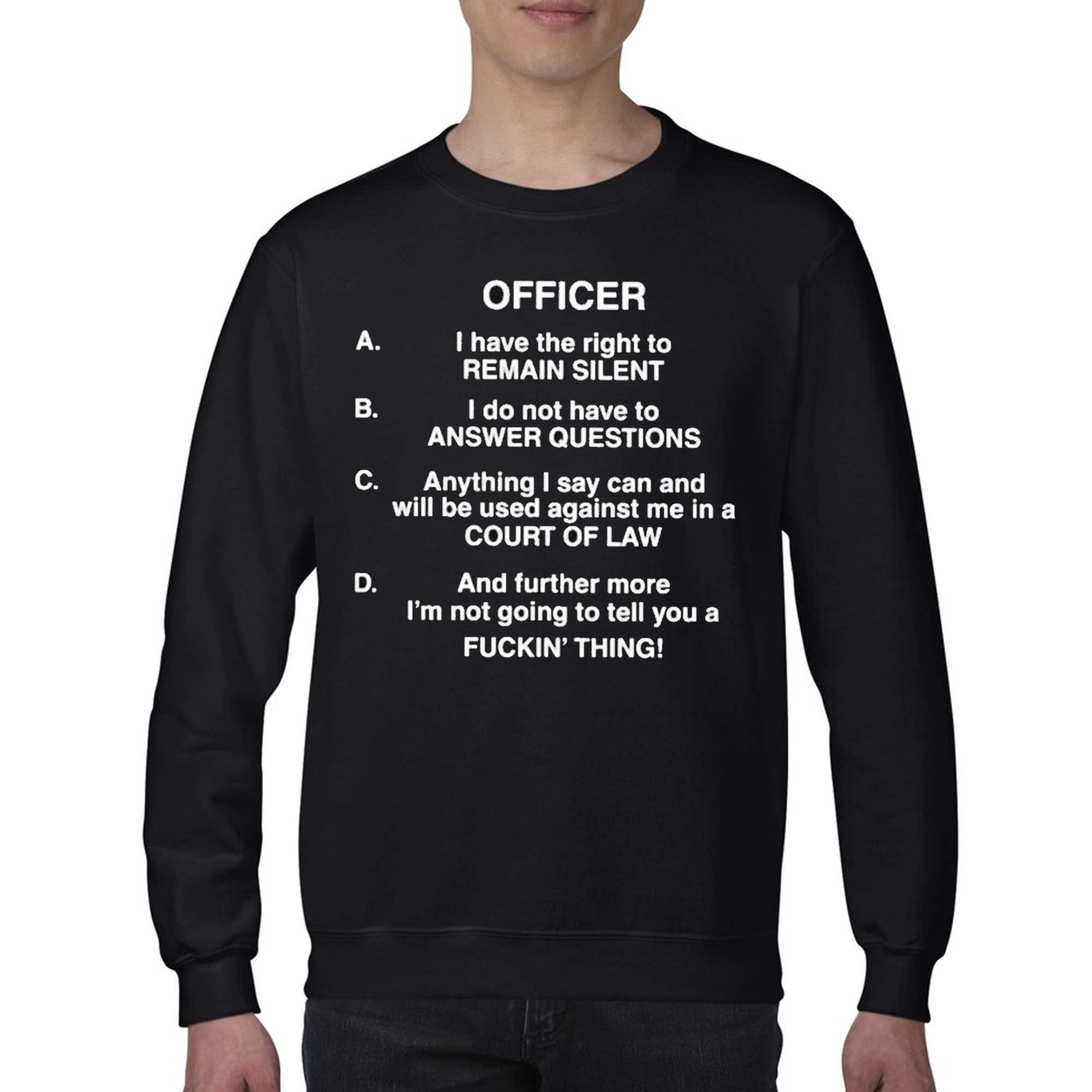 Cotton Blend Officer Shirt - Ready to Wear