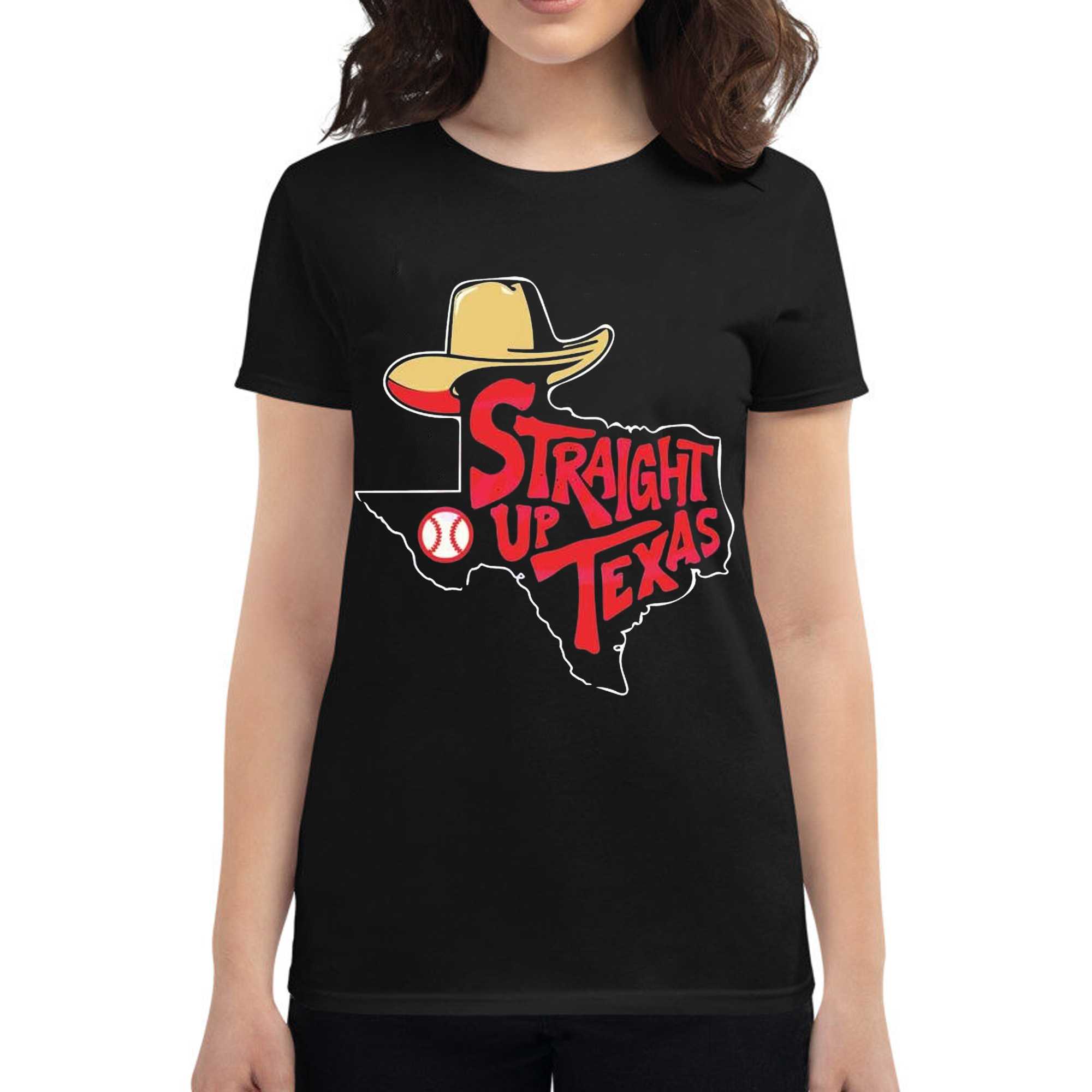 Official Straight Up Texas Svg Mlb Team Shirt - Shibtee Clothing